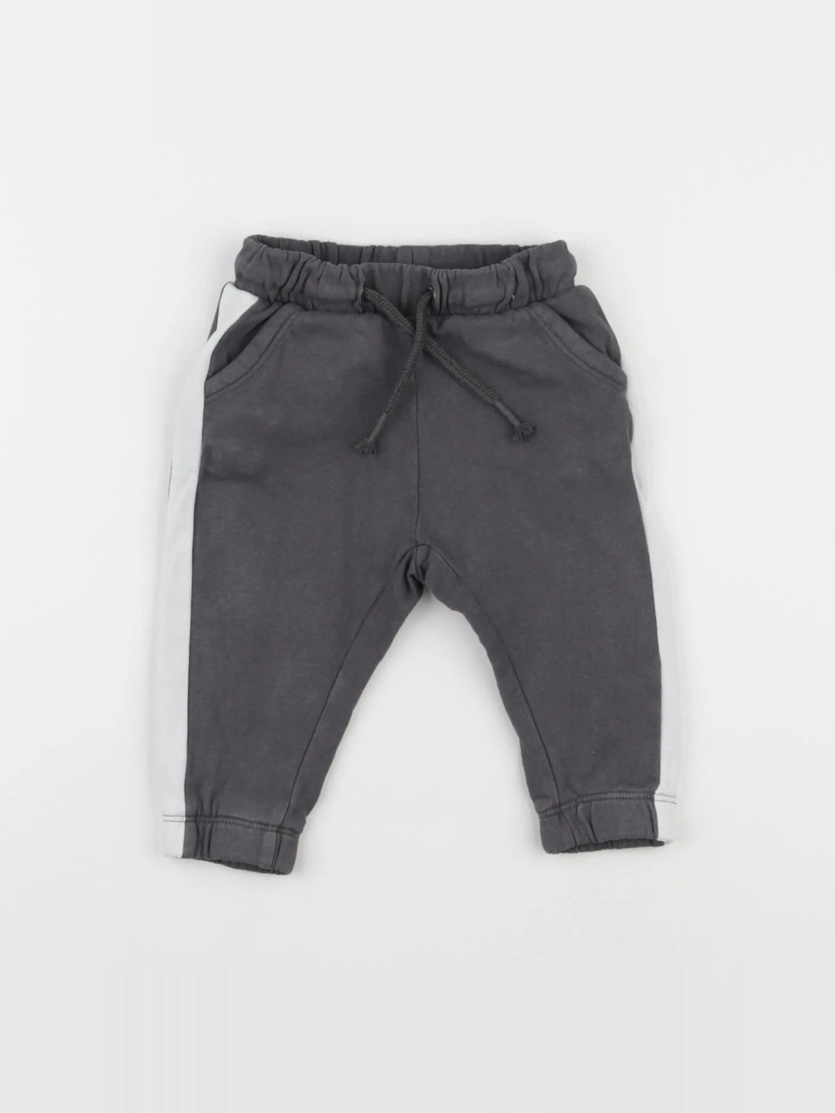 Vertbaudet - jogging gris - 9 mois