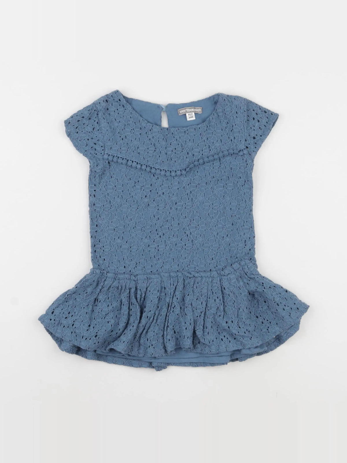 Vertbaudet - robe bleu - 3 ans