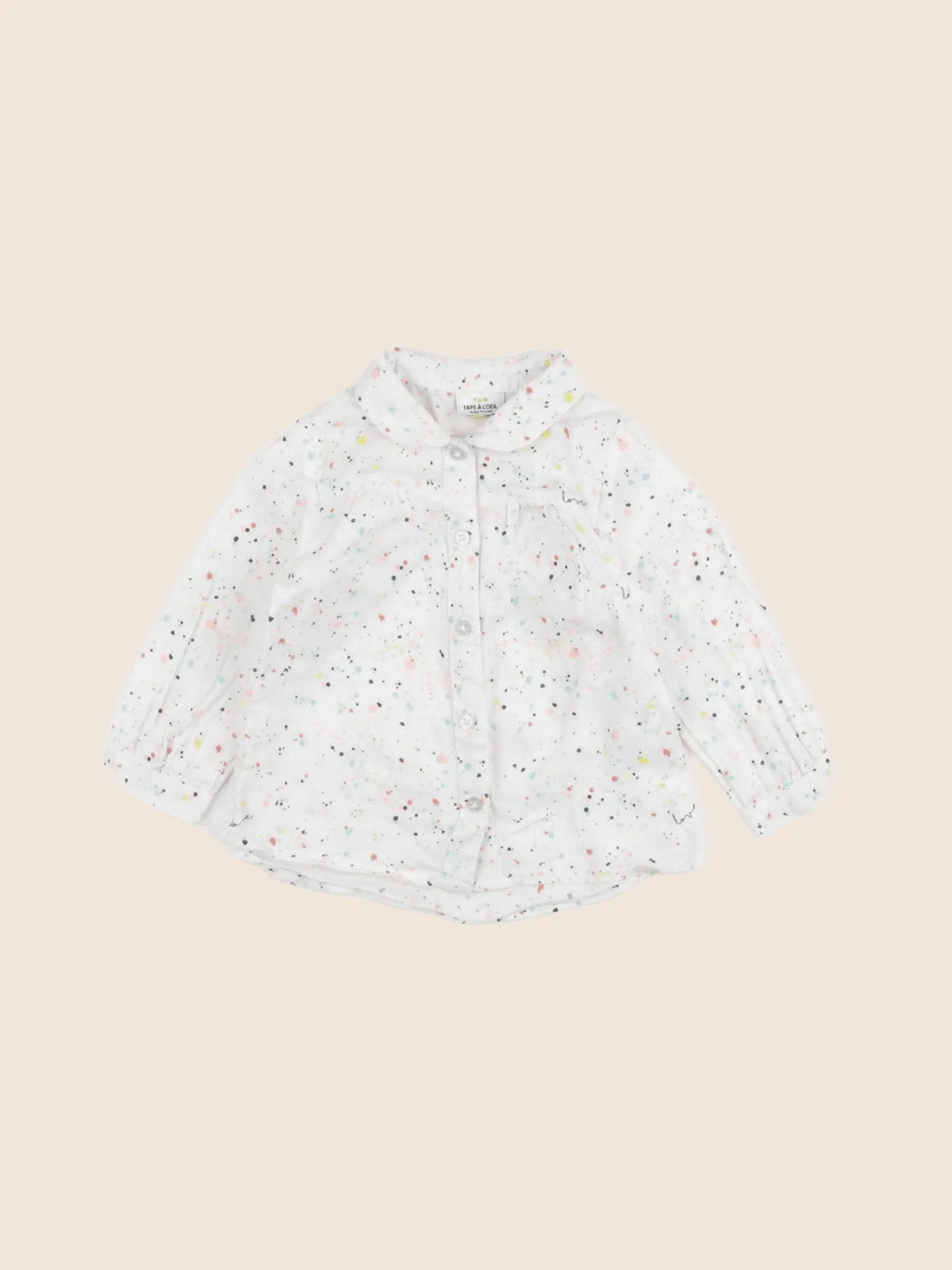Tape à l'oeil - blouse multicolore - 9 mois