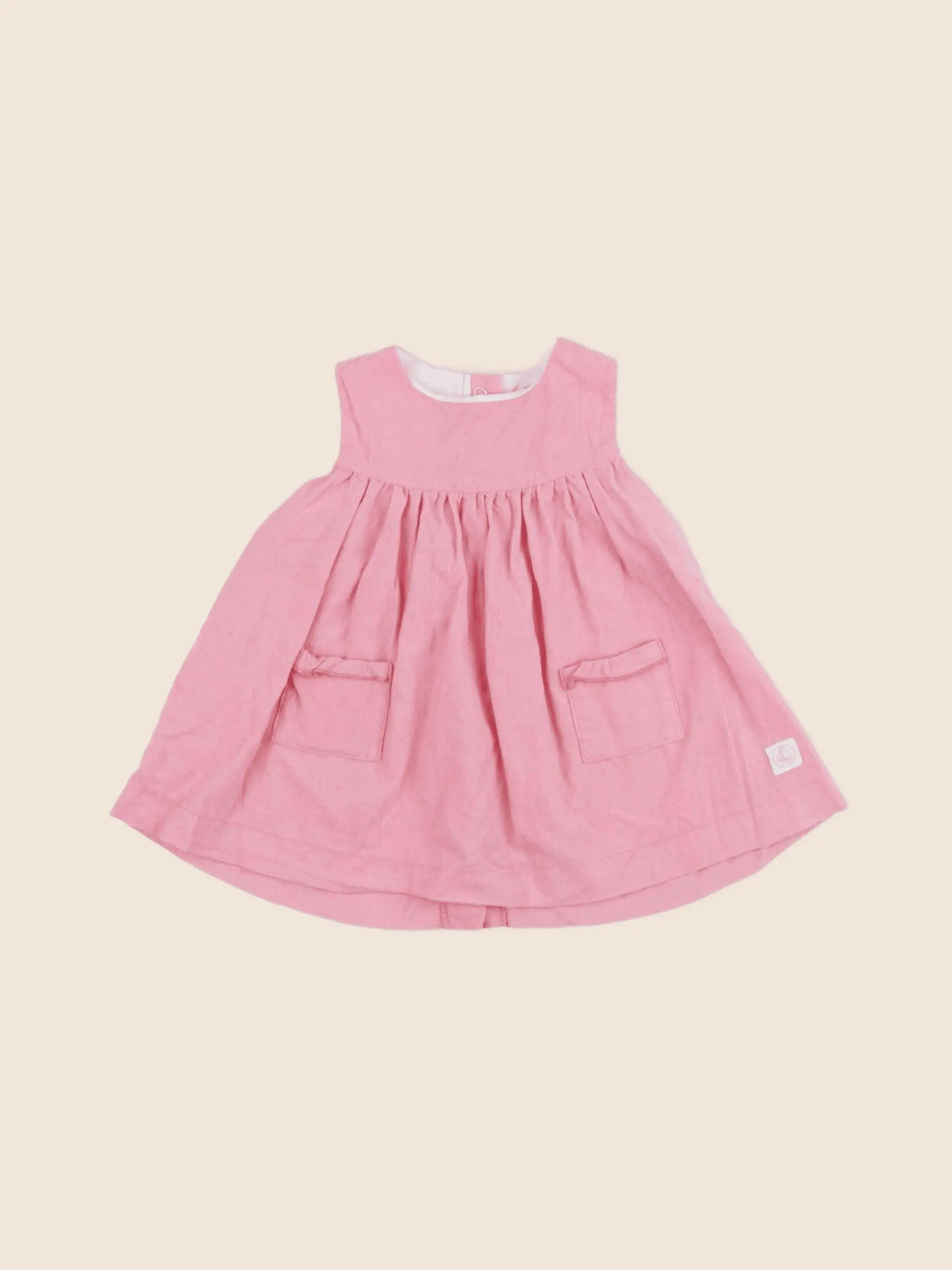 Petit Bateau - robe rose - 6 mois