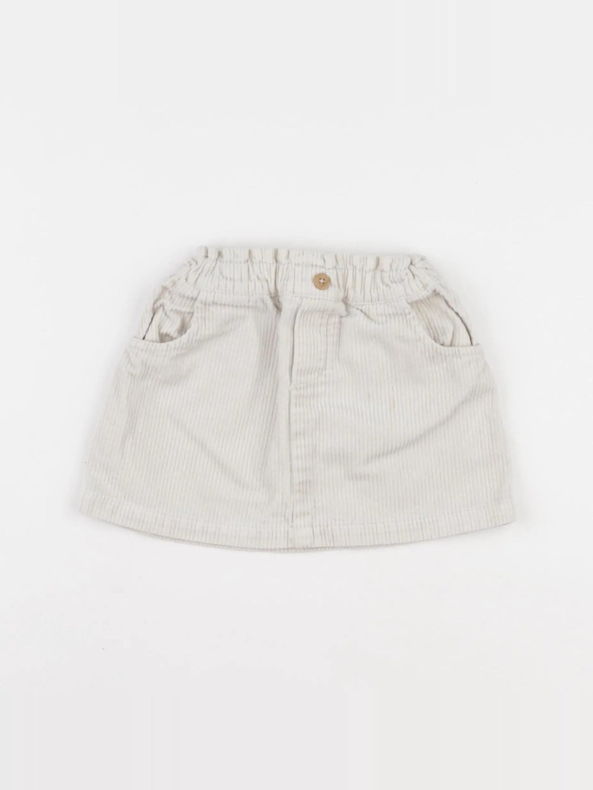 Vertbaudet - jupe beige - 24 mois