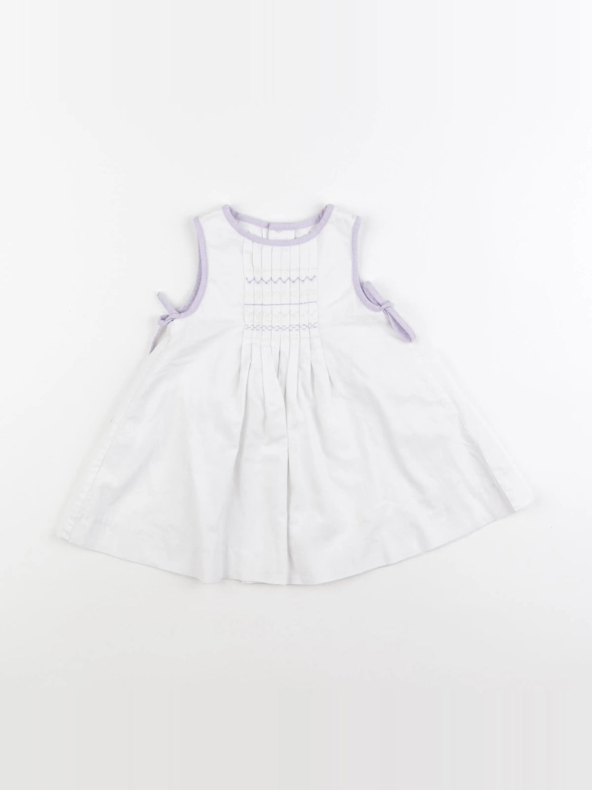 Jacadi - robe blanc - 12 mois