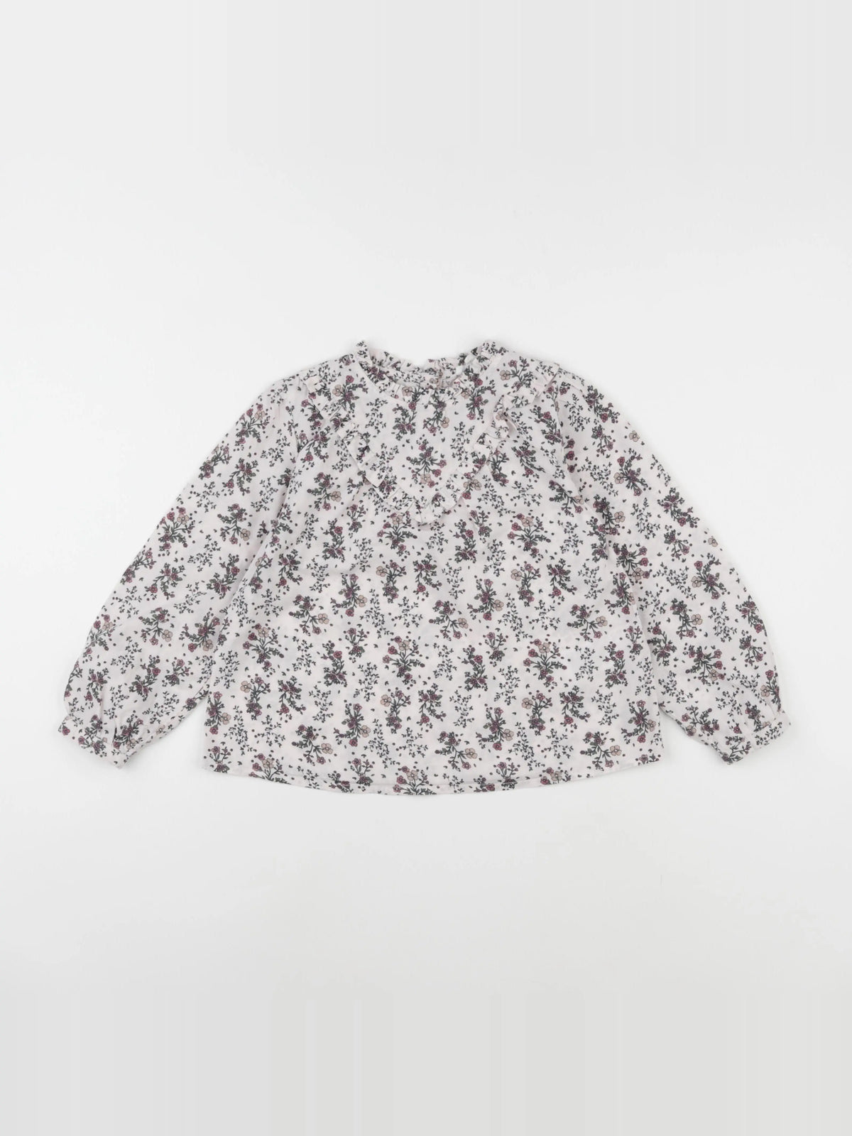 Vertbaudet - blouse violet - 6 ans