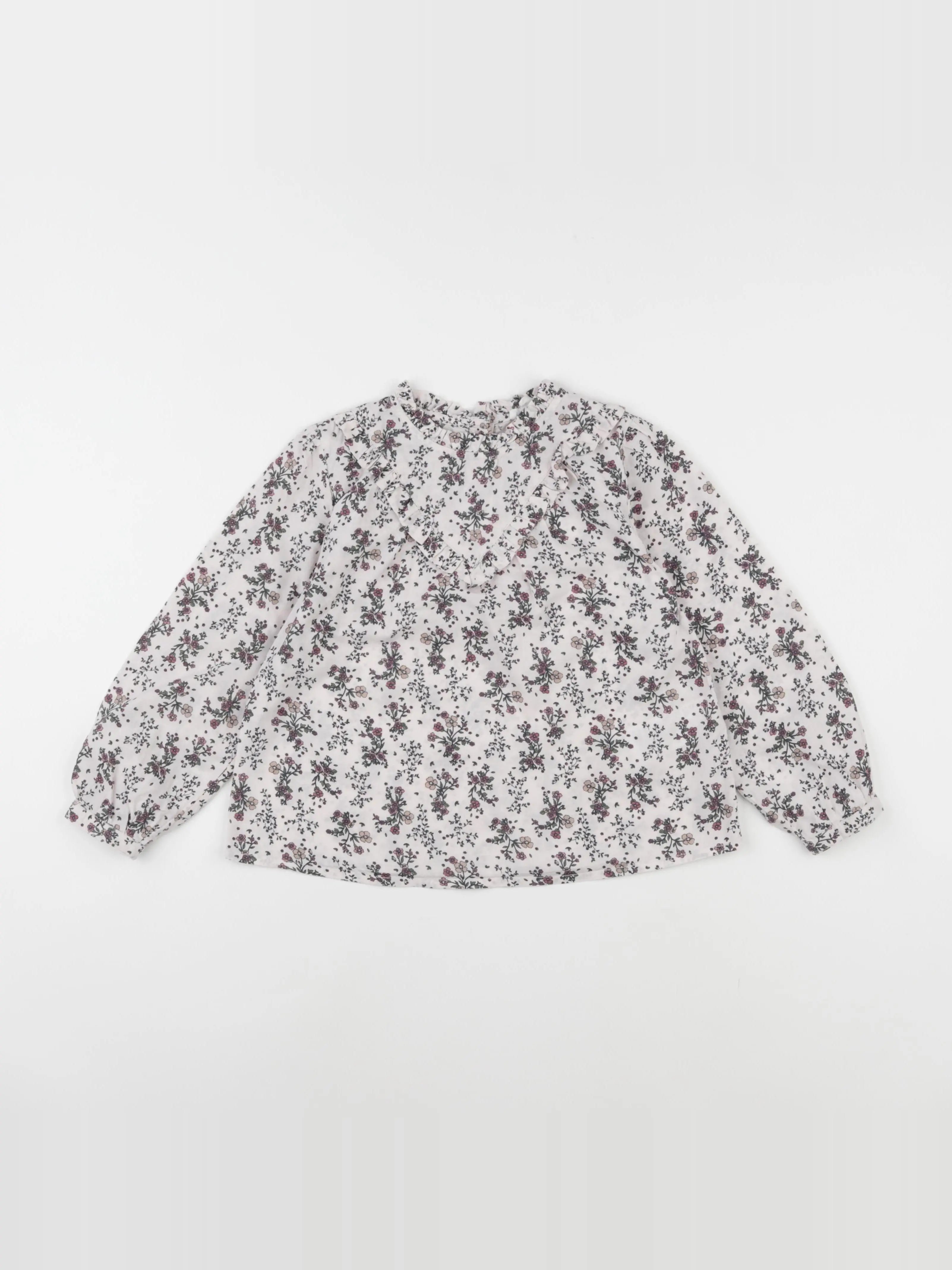 Vertbaudet - blouse violet - 6 ans