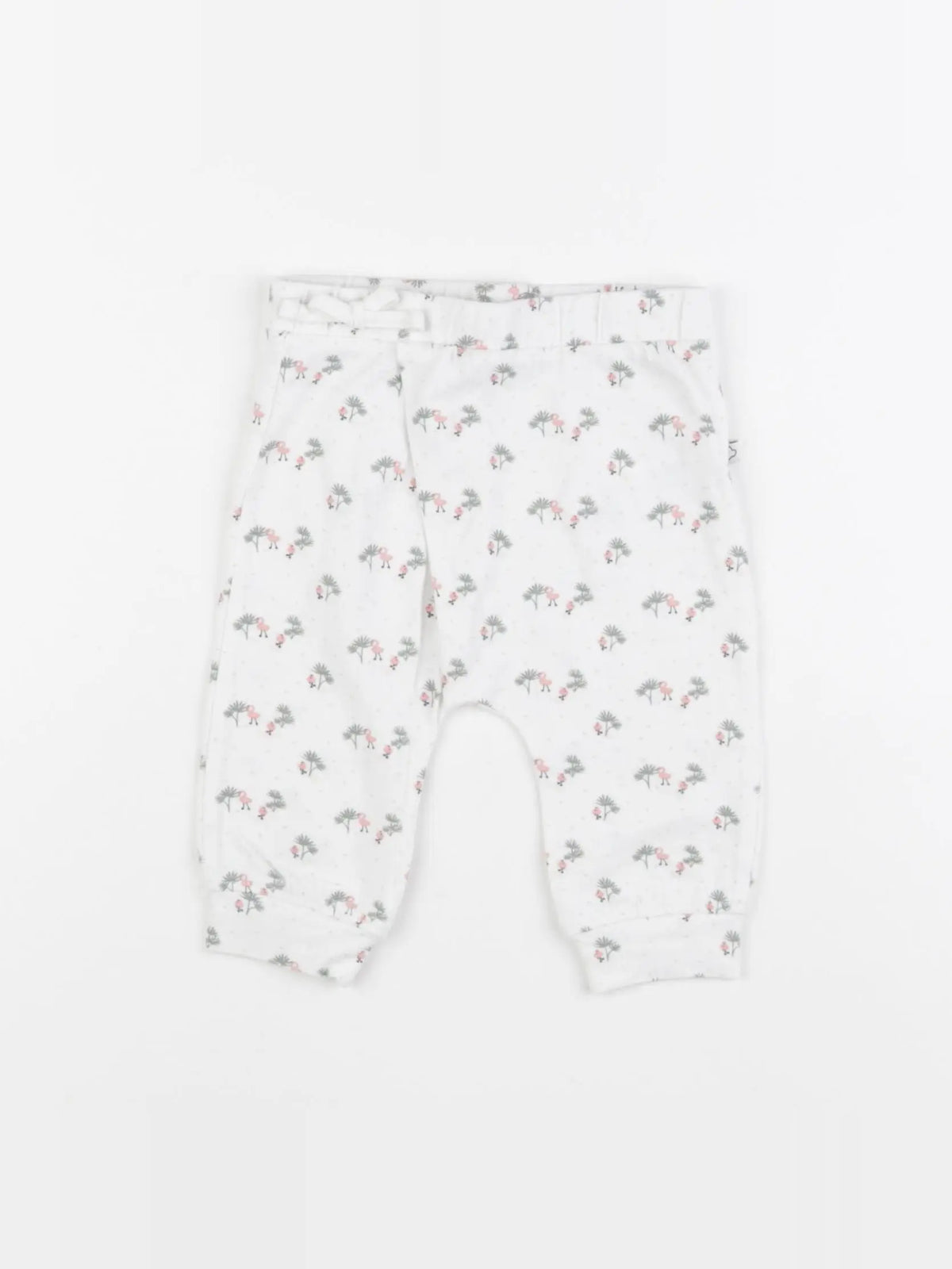 Vertbaudet - legging blanc - 6 mois