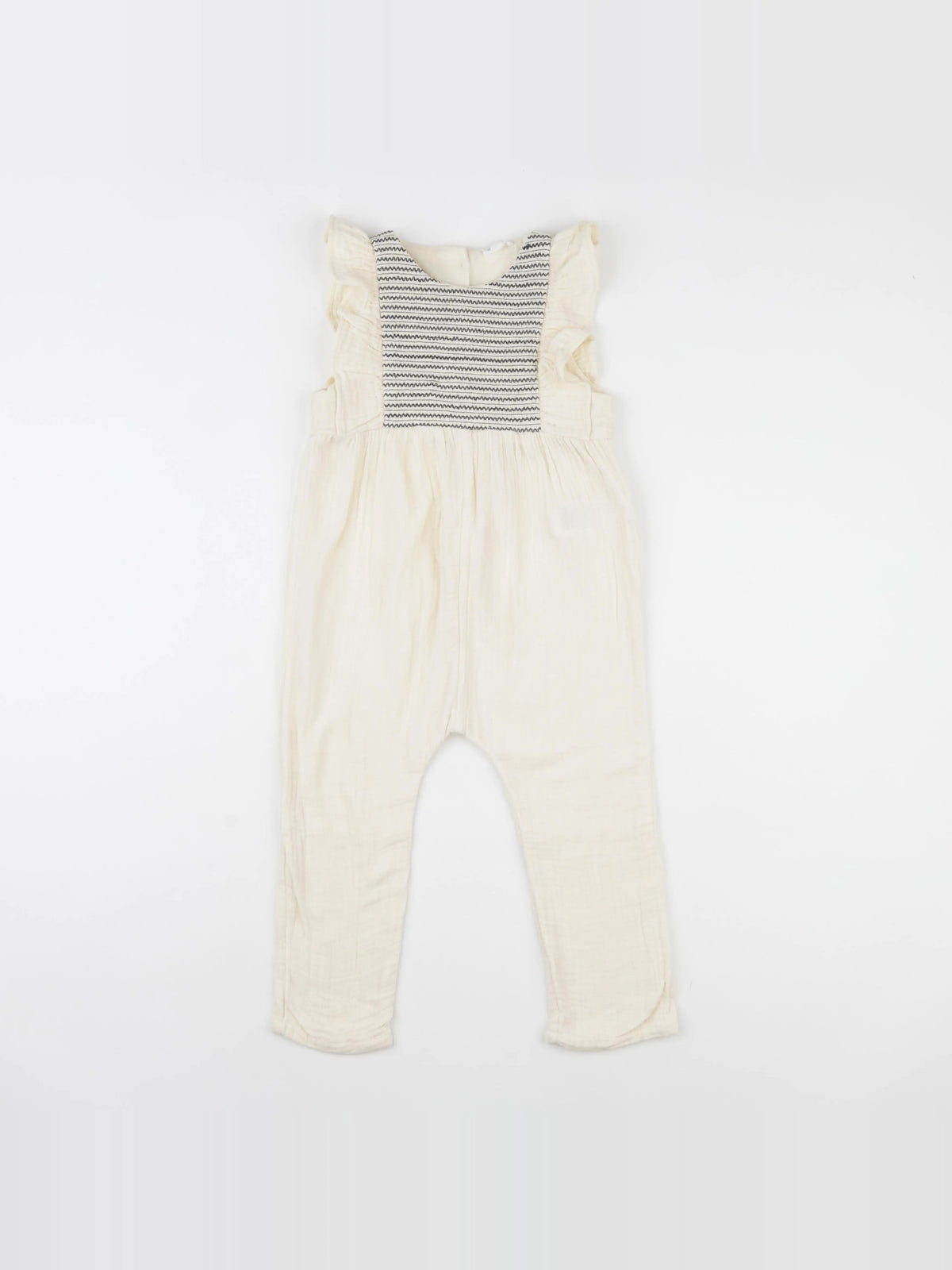Vertbaudet - combinaison beige - 36 mois