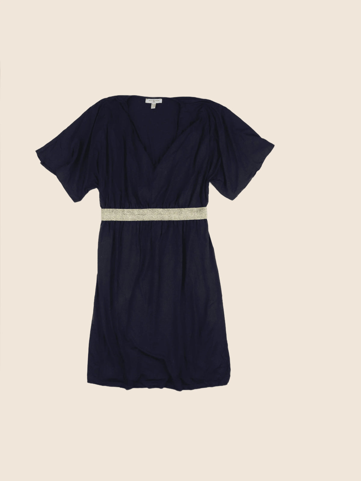 Envie de fraise - robe grossesse bleu, or - 36 à 38