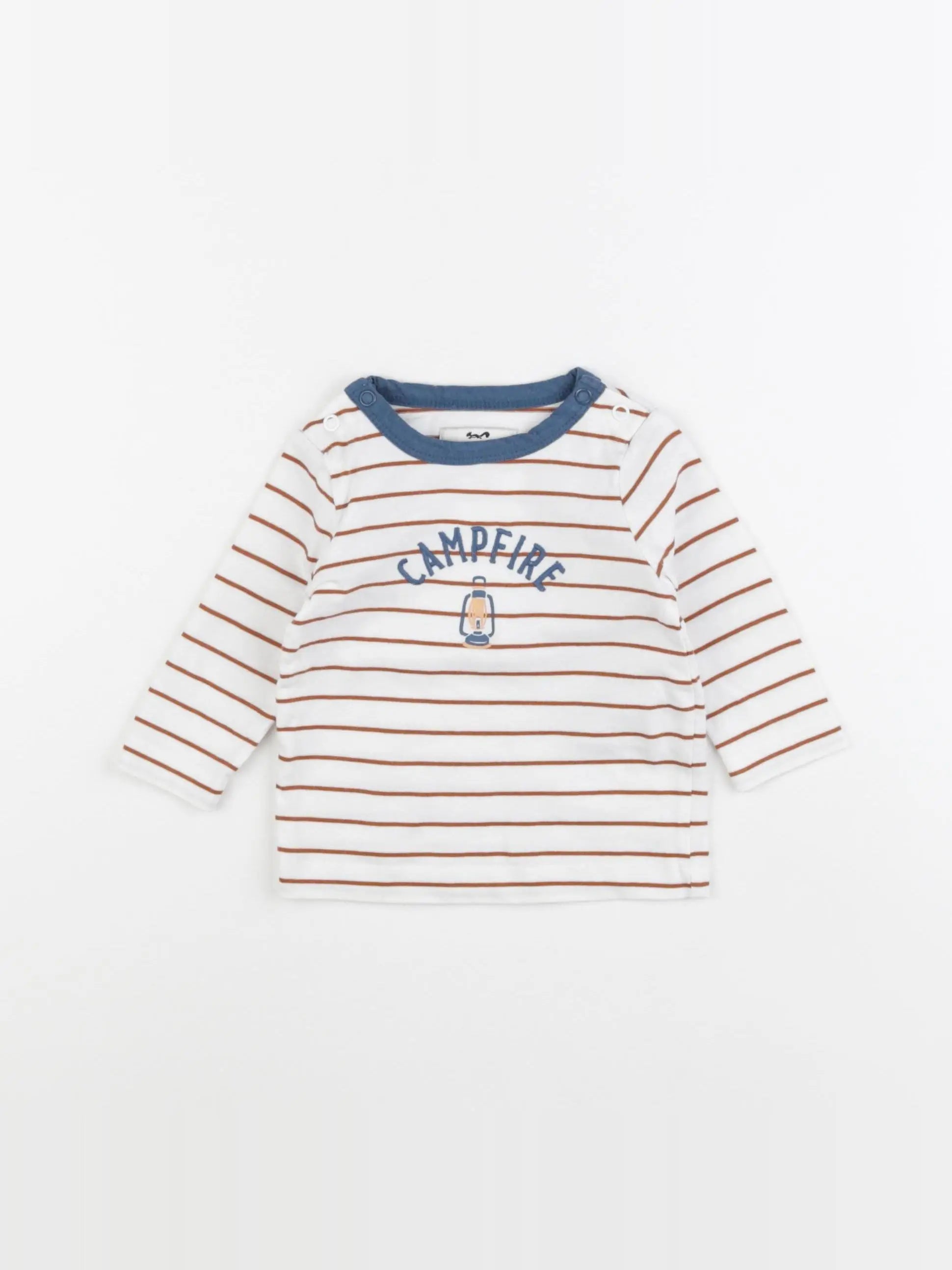 Cyrillus - tee-shirt blanc - 6 mois