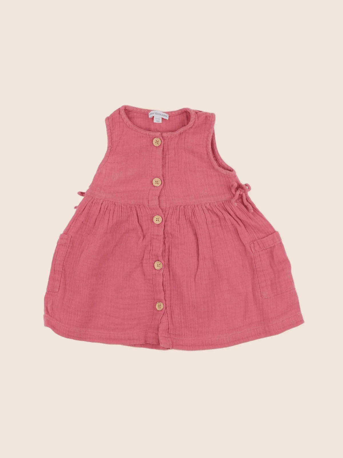 Vertbaudet - robe rose - 18 mois
