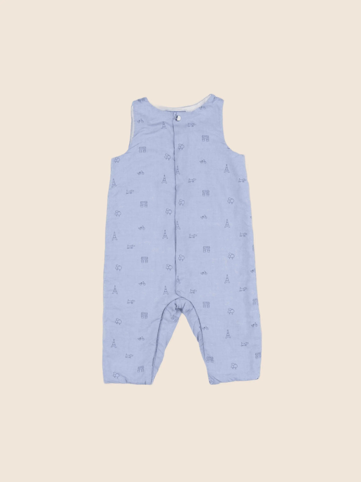 Jacadi - combinaison bleu - 6 mois