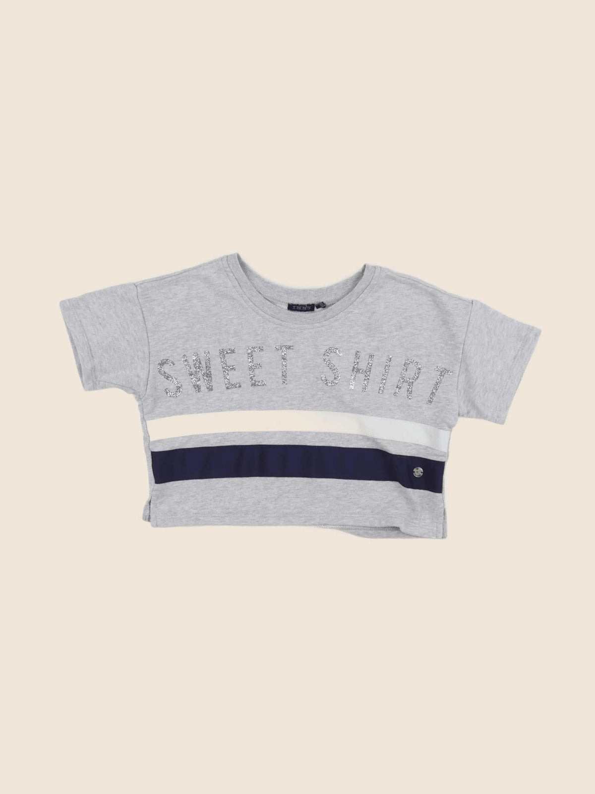 IKKS - sweat gris - 6 ans