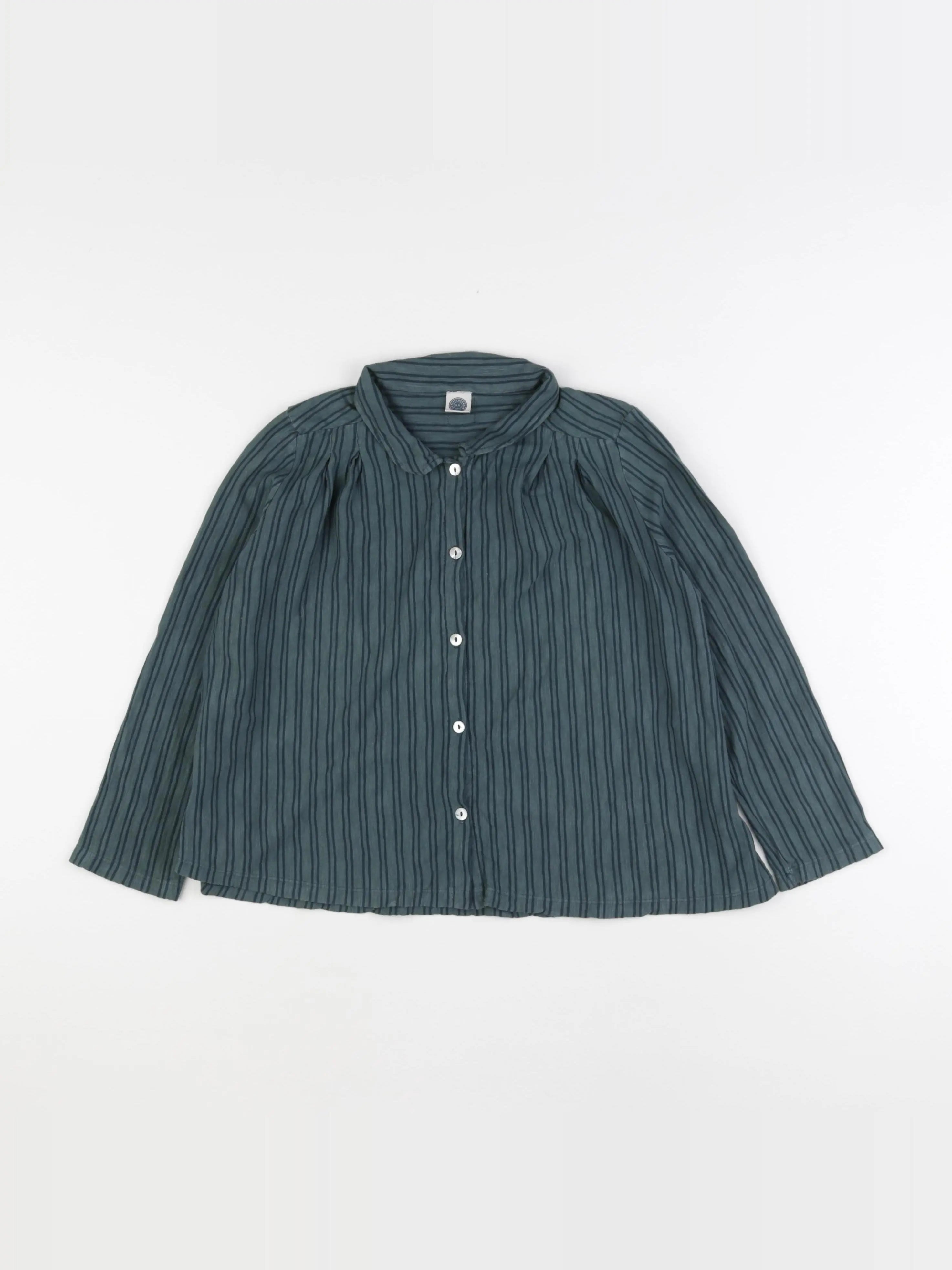 Le Petit Germain - chemise vert - 8 ans