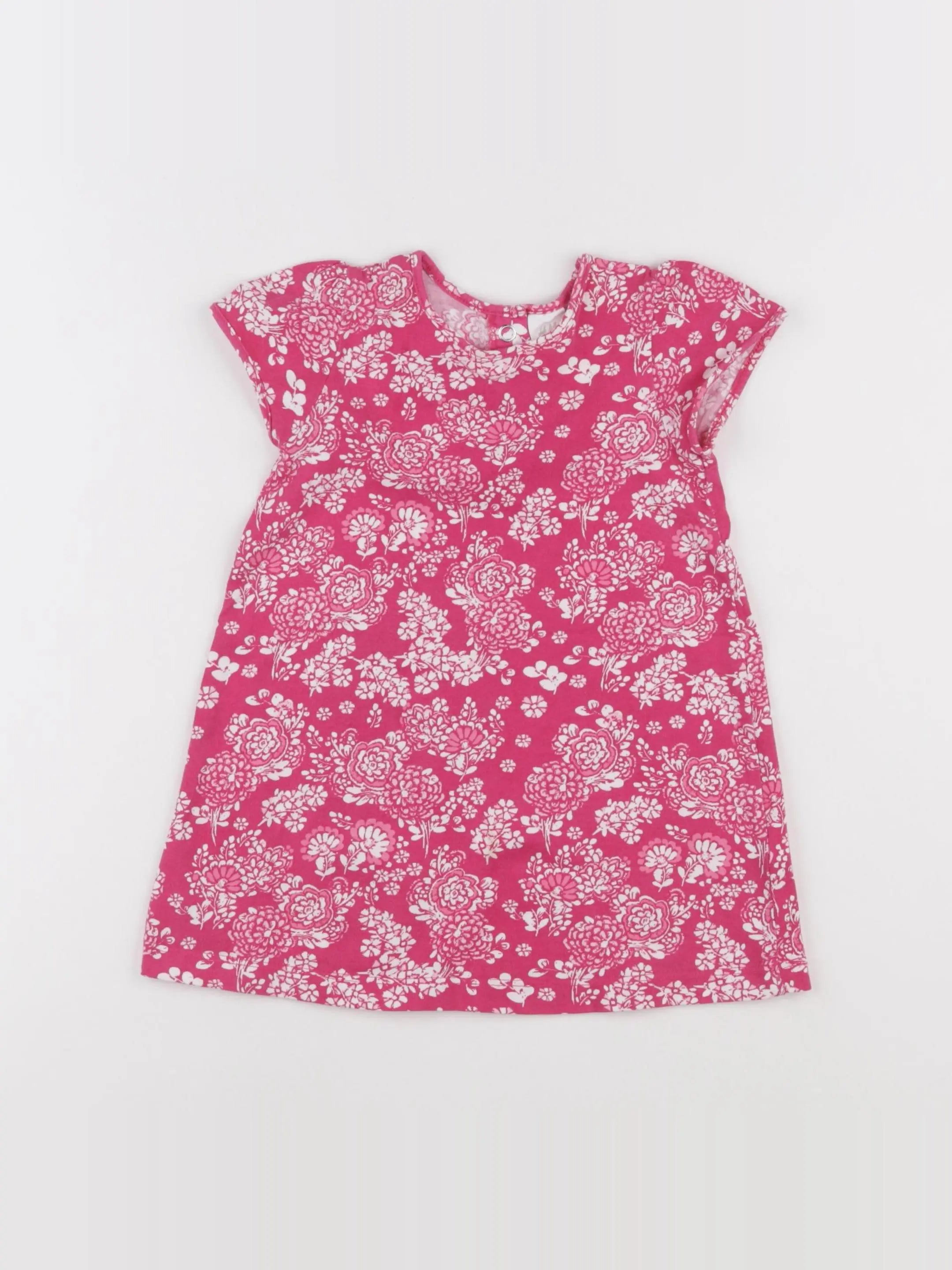 H&M - robe rose - 9/12 mois