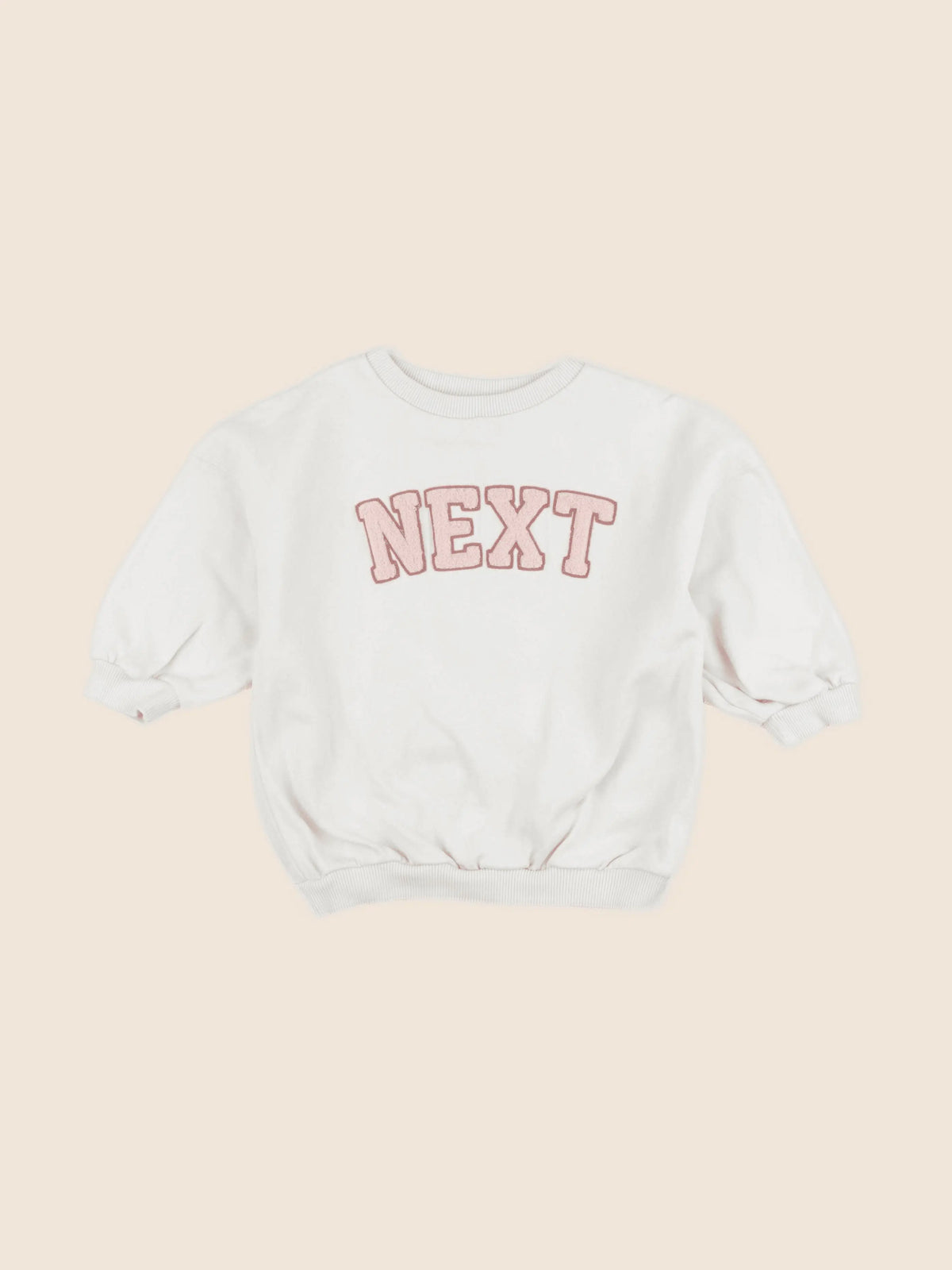 Next - sweat beige - 4 ans
