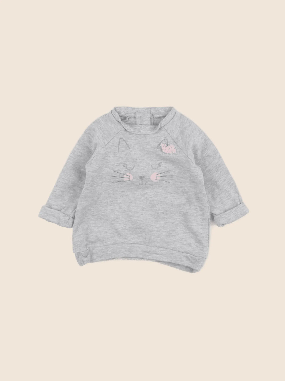 Vertbaudet - robe gris - 3 mois