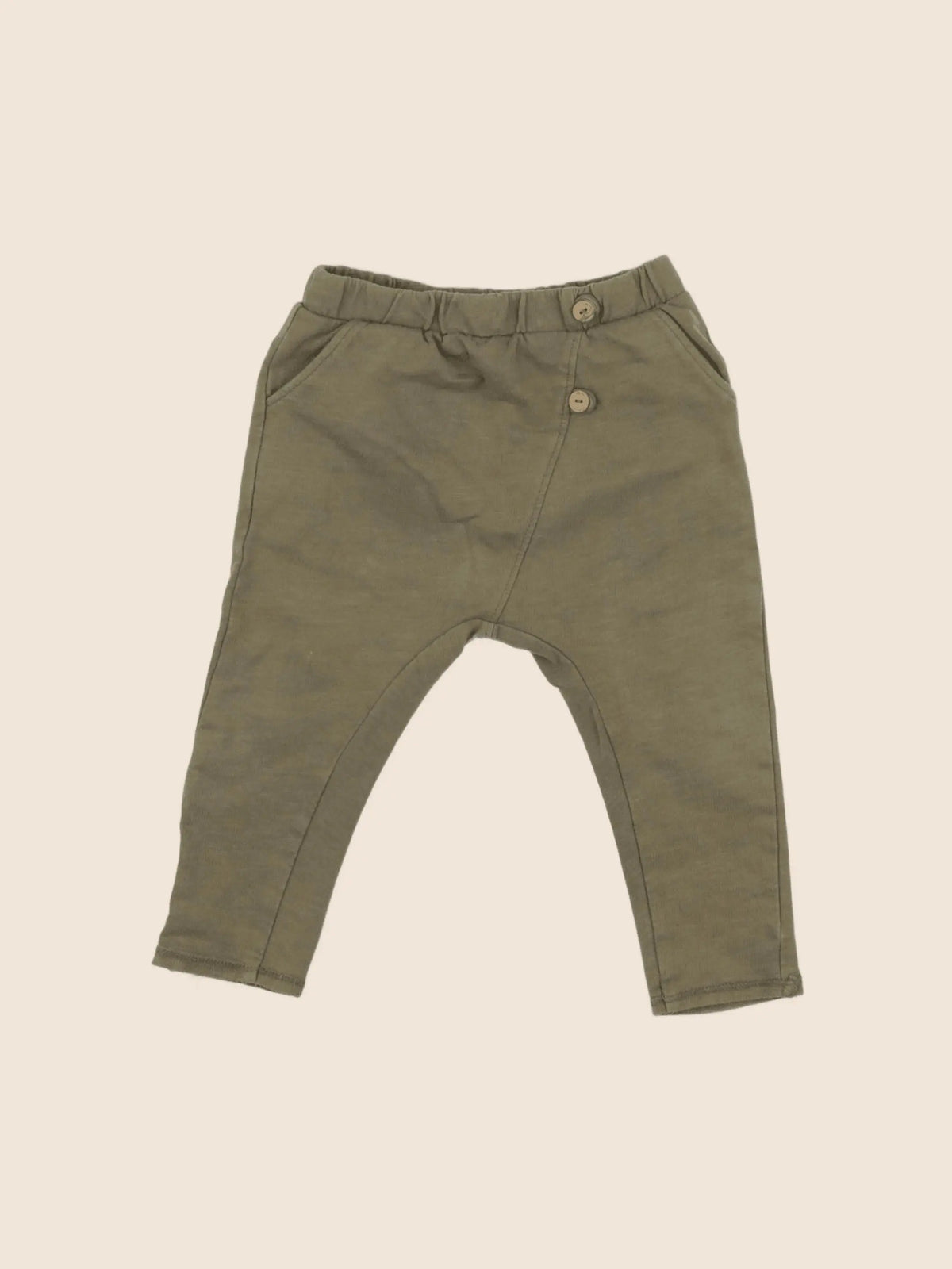 Vertbaudet - jogging vert - 9 mois