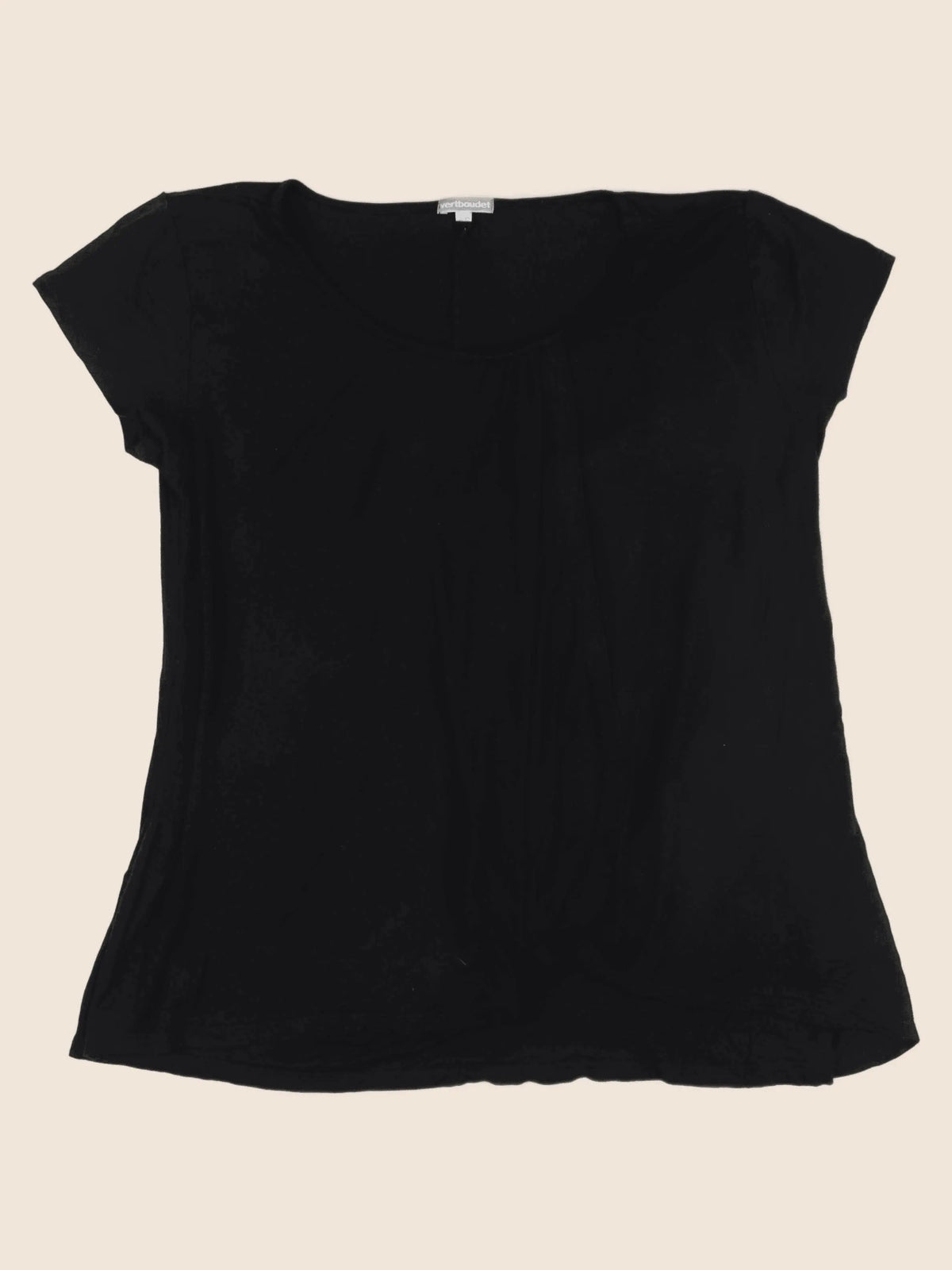 Vertbaudet - tee-shirt grossesse noir - 38 à 40