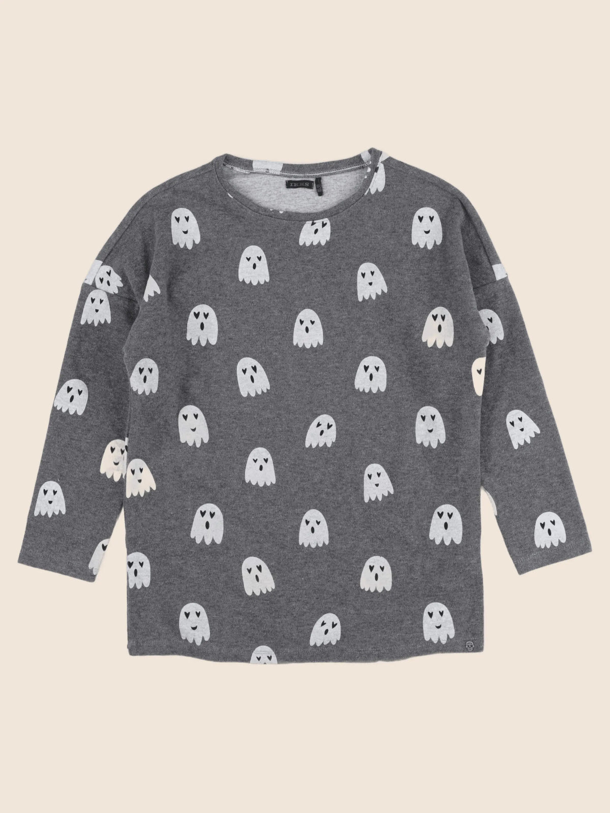 IKKS - sweat gris - 10 ans