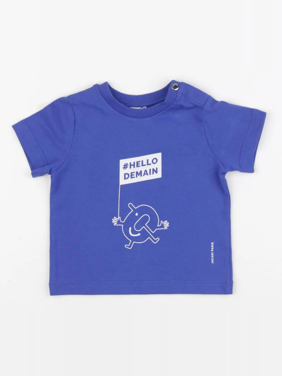 Jacadi - tee-shirt bleu - 6 mois