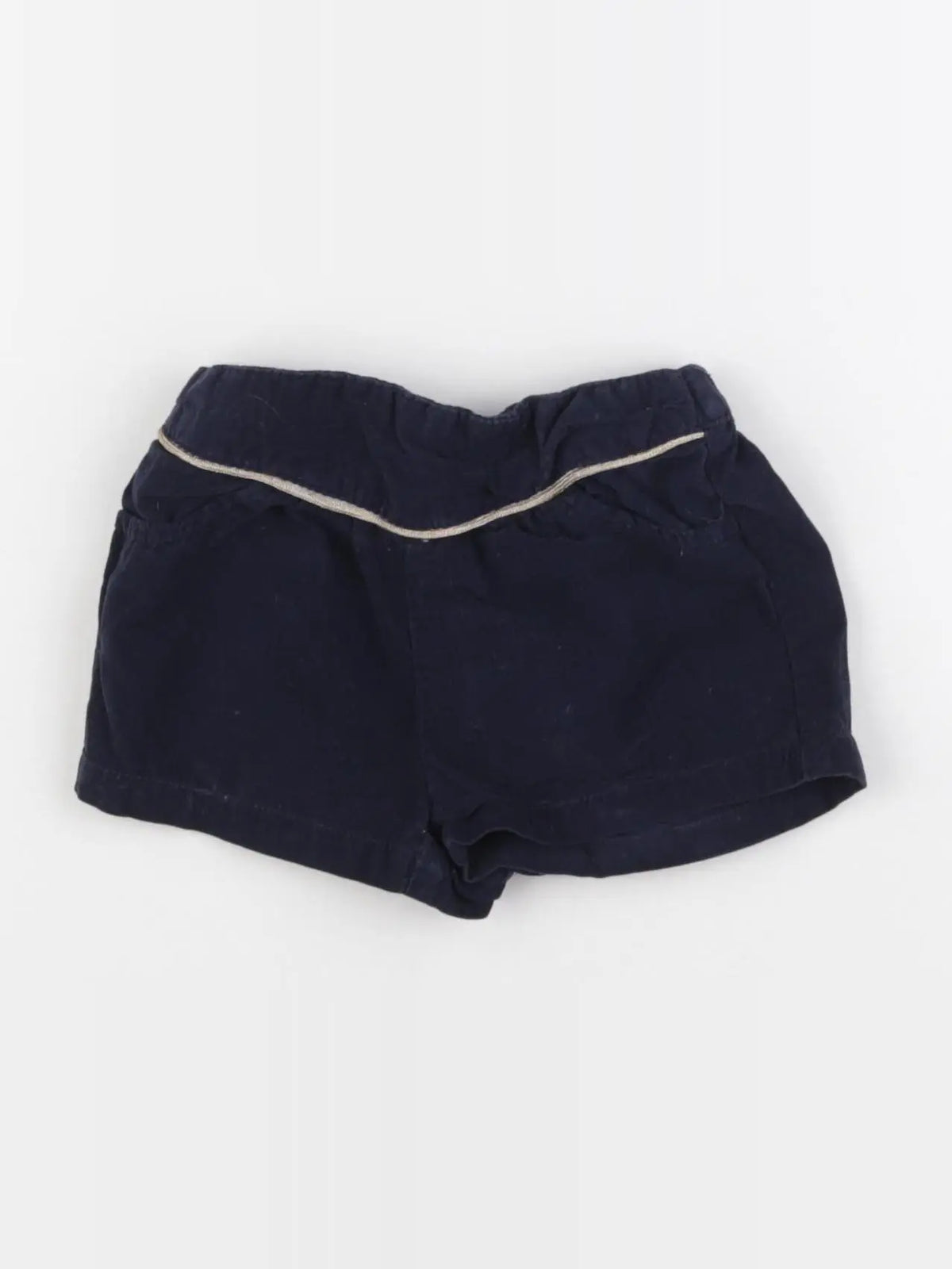Cyrillus - short bleu - 9 mois