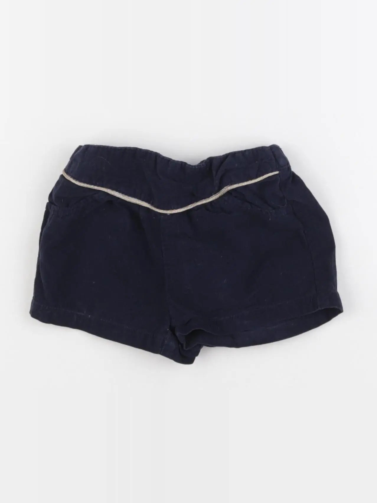 Cyrillus - short bleu - 9 mois