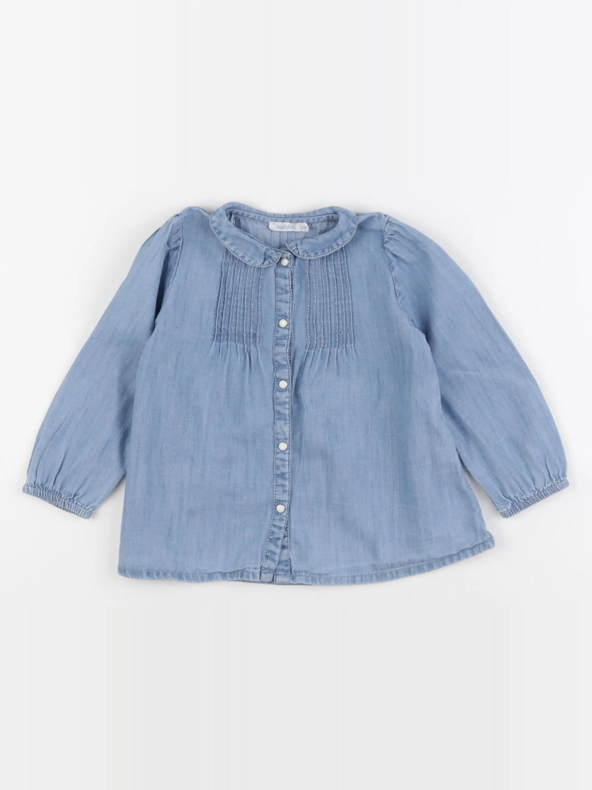 Boutchou - blouse bleu - 24 mois