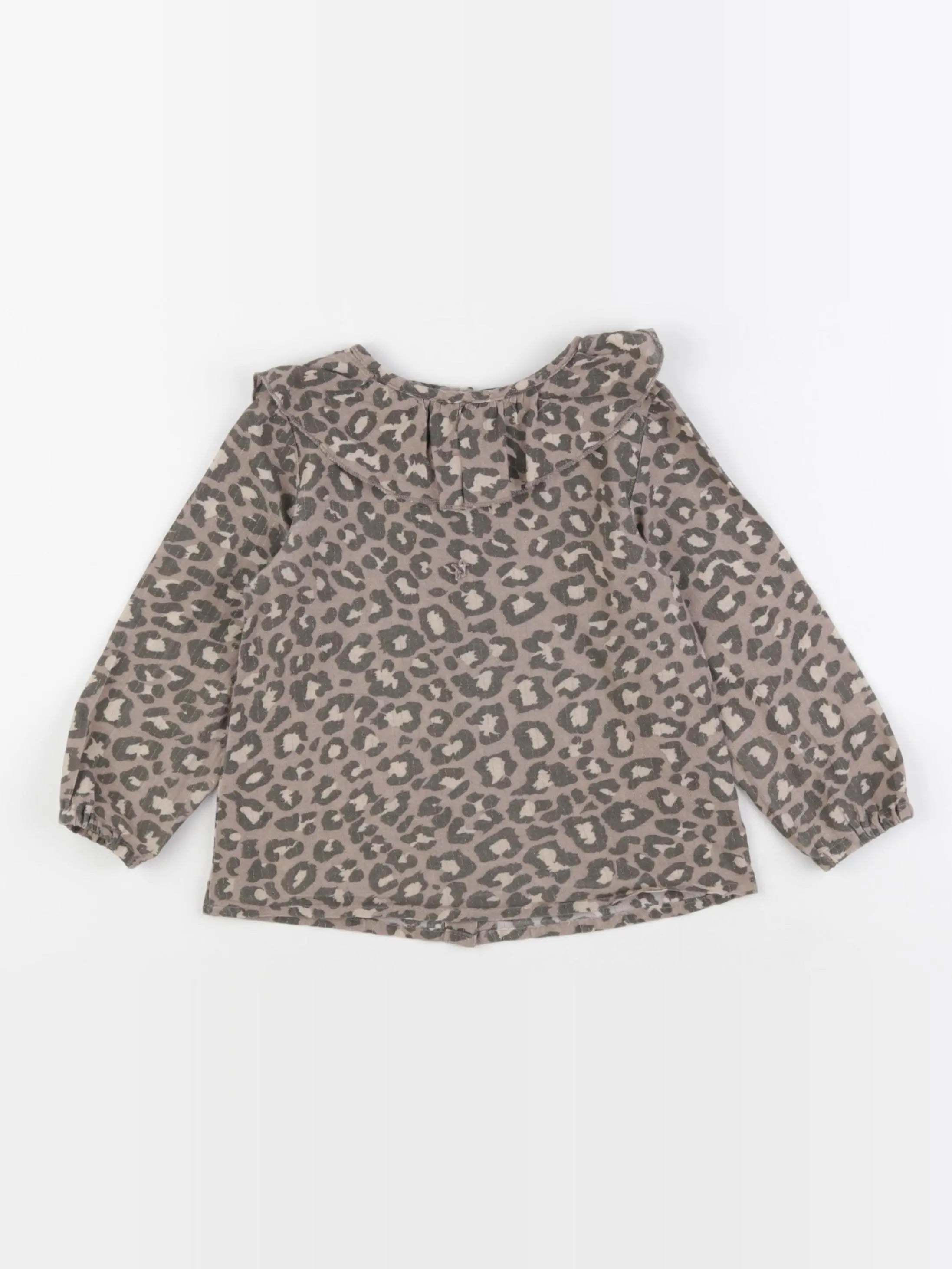 Tocoto vintage - blouse marron - 18 mois