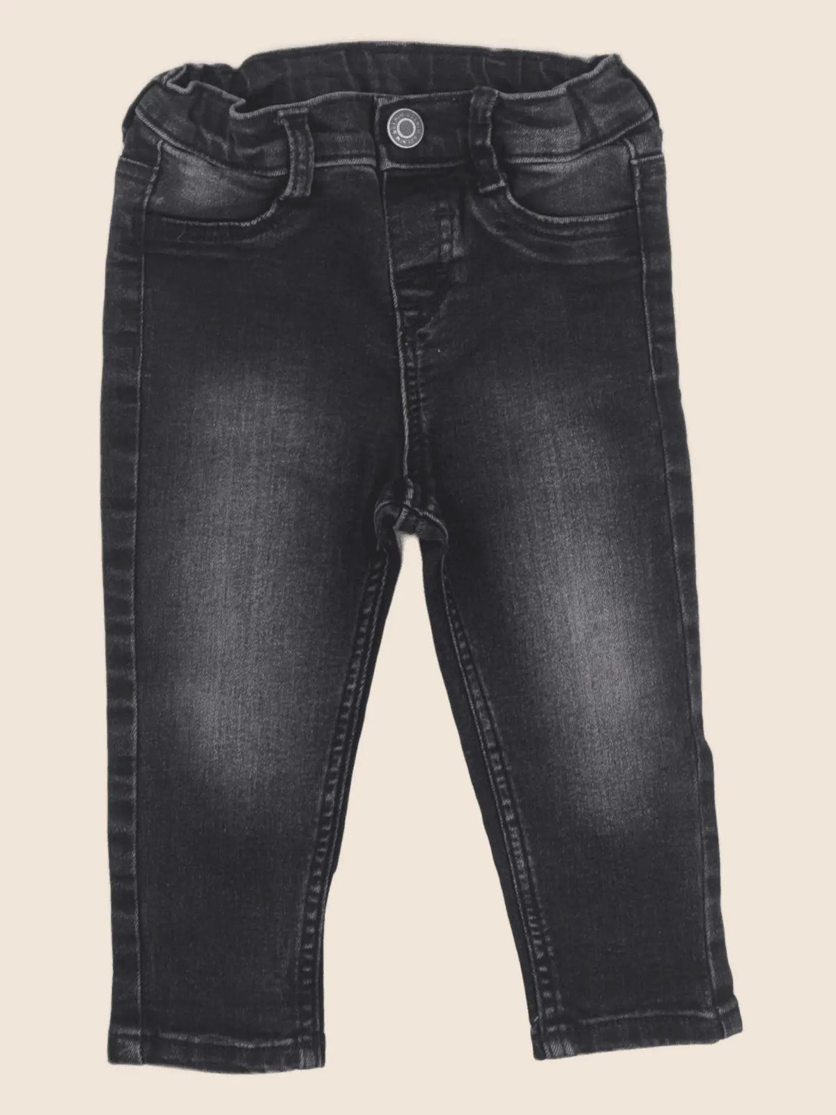 H&M - jegging noir - 6/9 mois