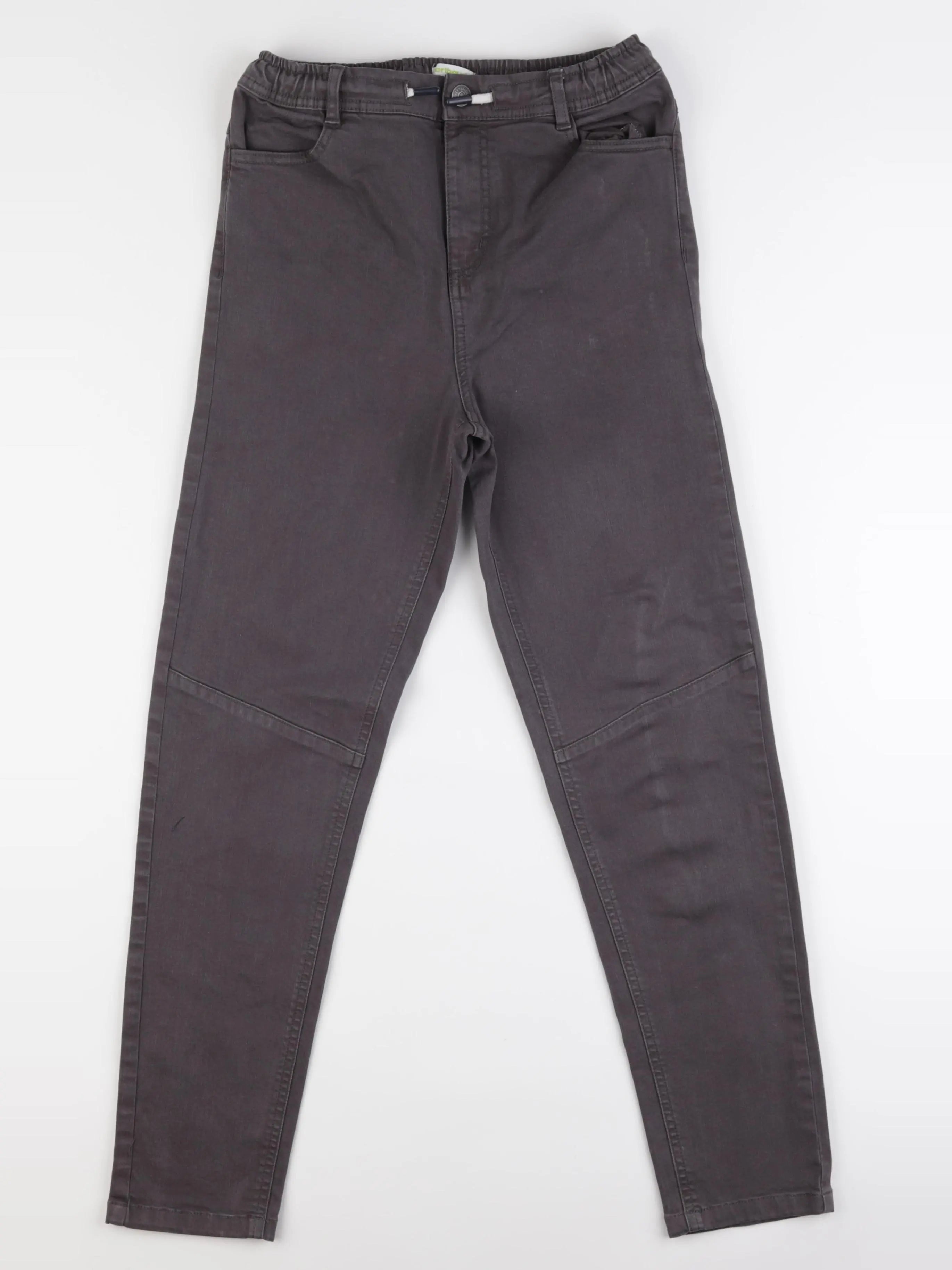 Vertbaudet - pantalon gris - 12 ans