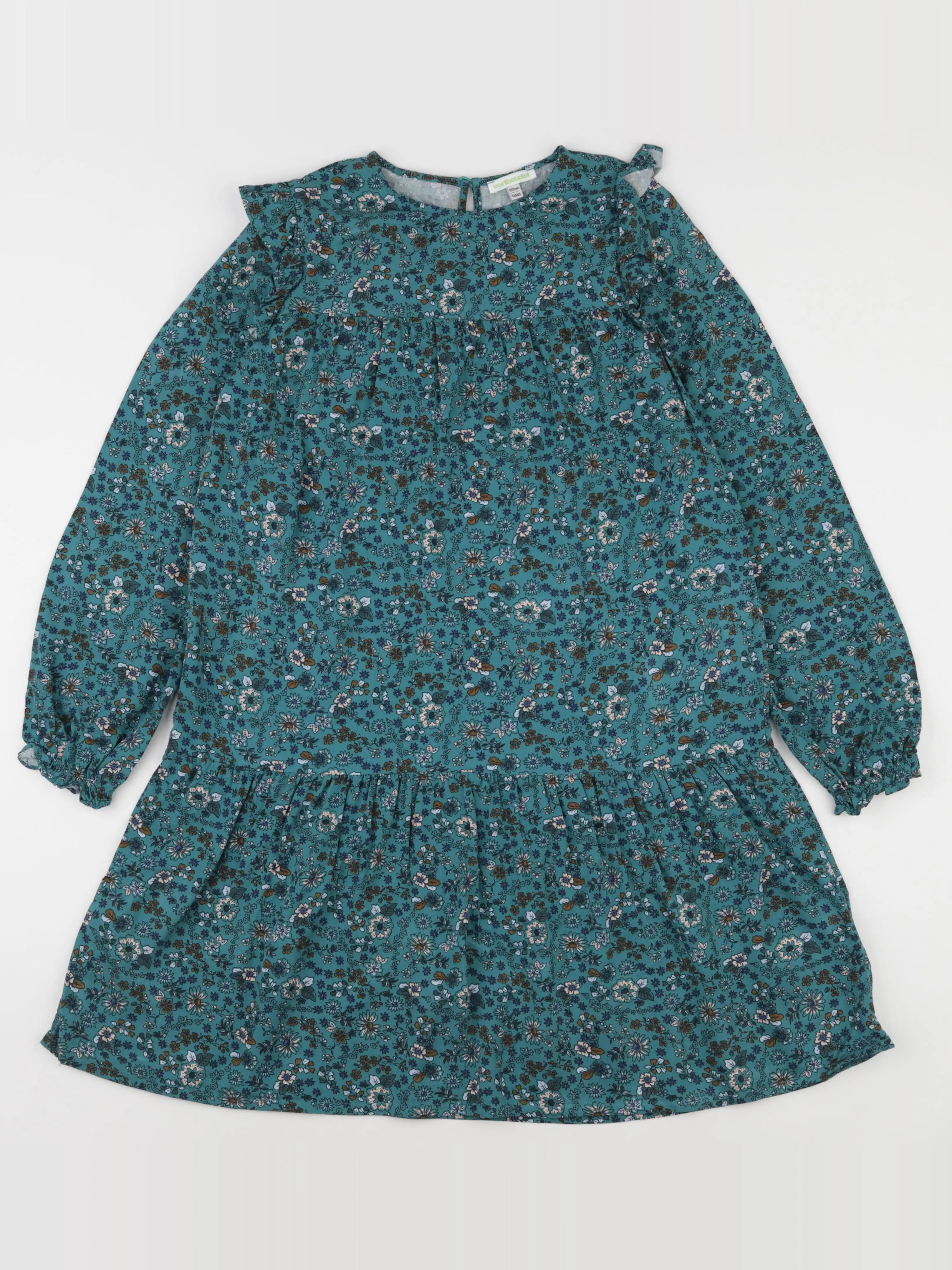 Vertbaudet - robe vert - 12 ans