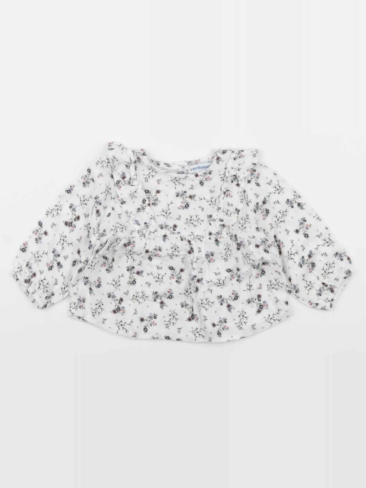 Vertbaudet - blouse blanc - 3 mois