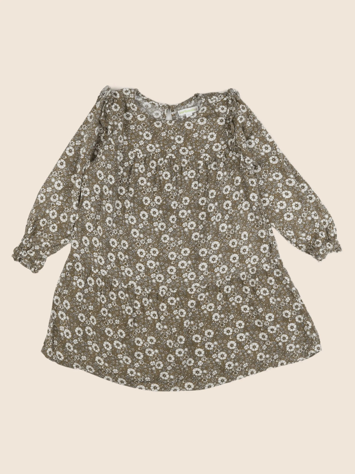 Vertbaudet - robe vert - 4 ans