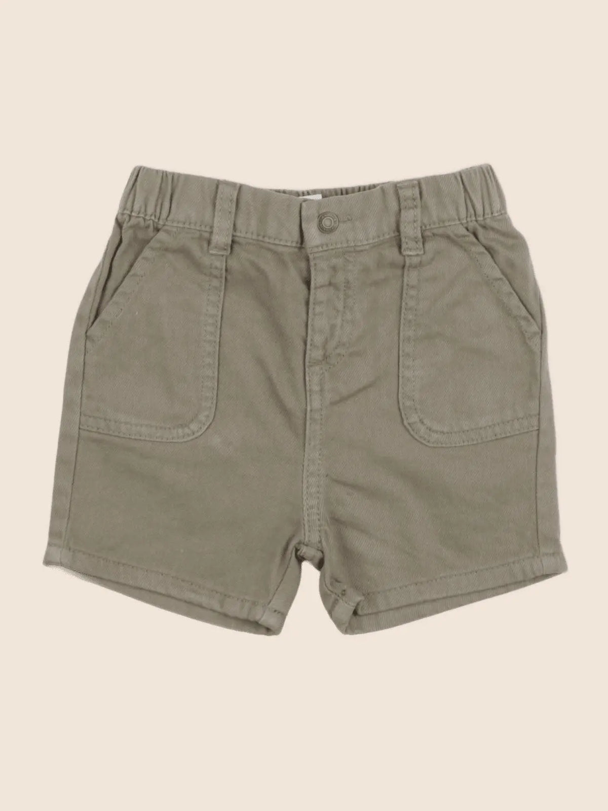 Vertbaudet - short vert - 9 mois