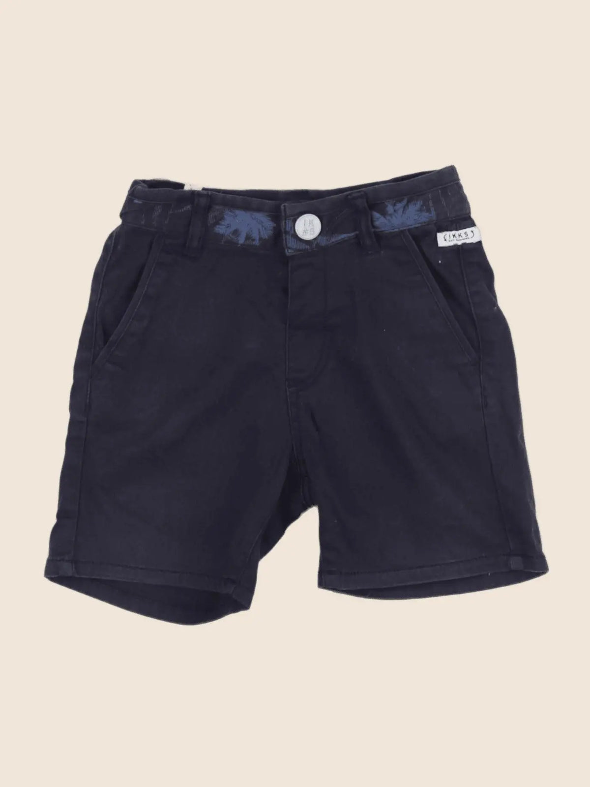 IKKS - short bleu - 18 mois
