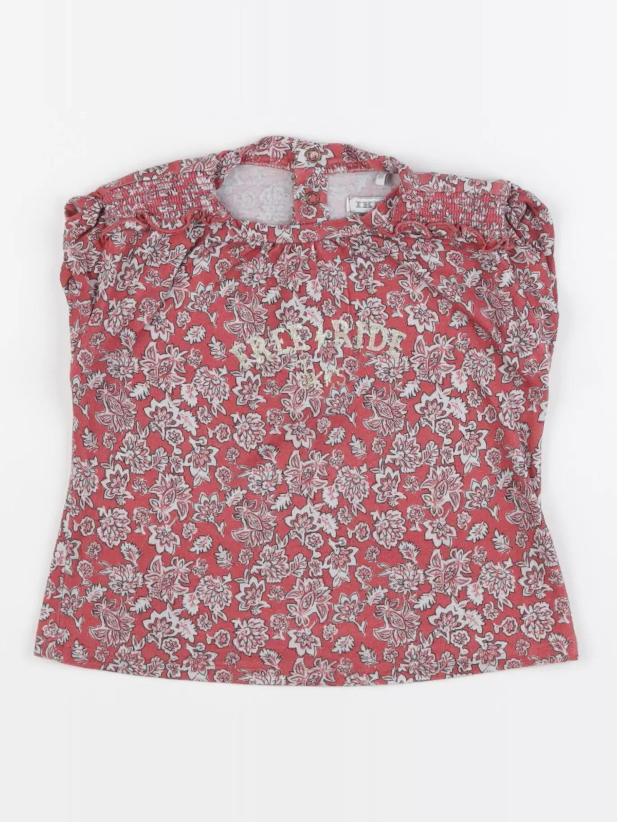 IKKS - tee-shirt rouge - 18 mois