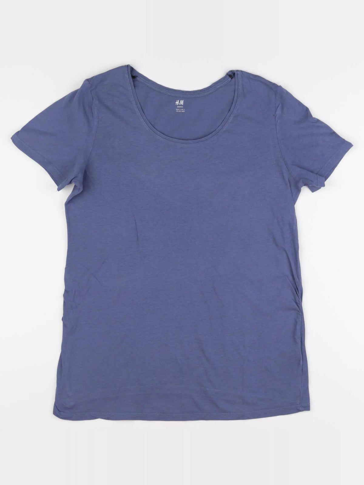 H&M - tee-shirt grossesse bleu - 36