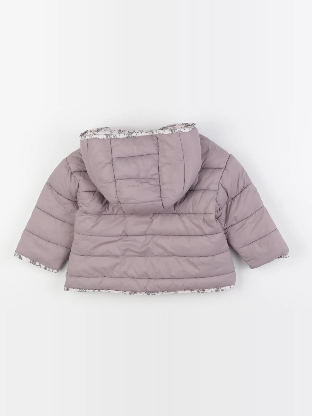 Vertbaudet - doudoune réversible multicolore - 18 mois