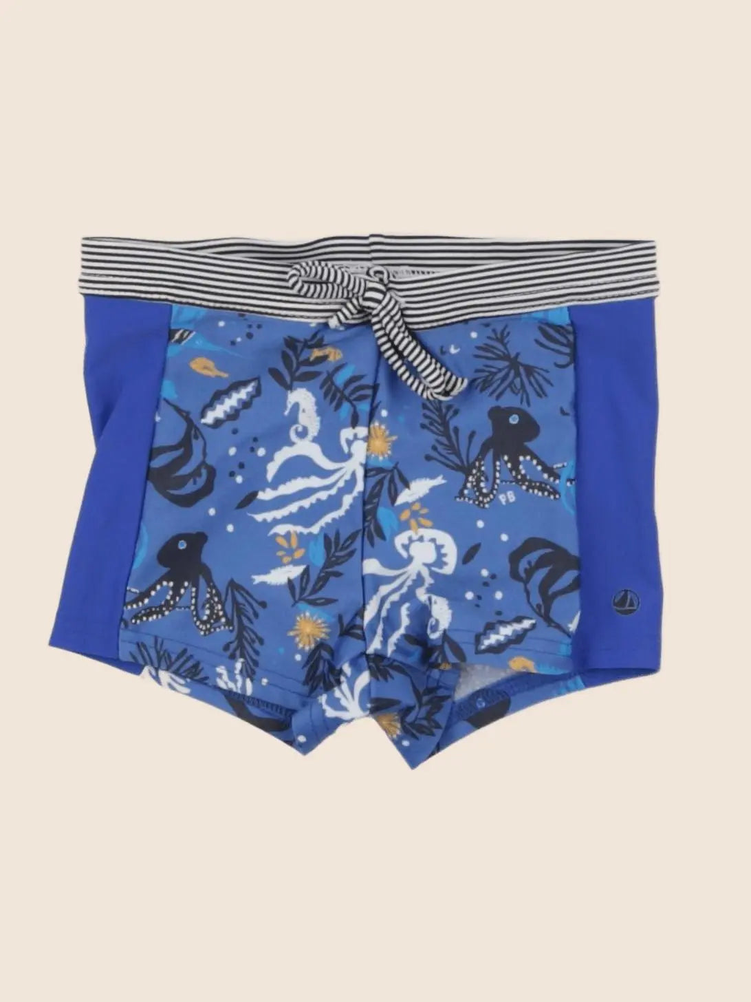 Petit Bateau - maillot de bain bleu - 24 mois