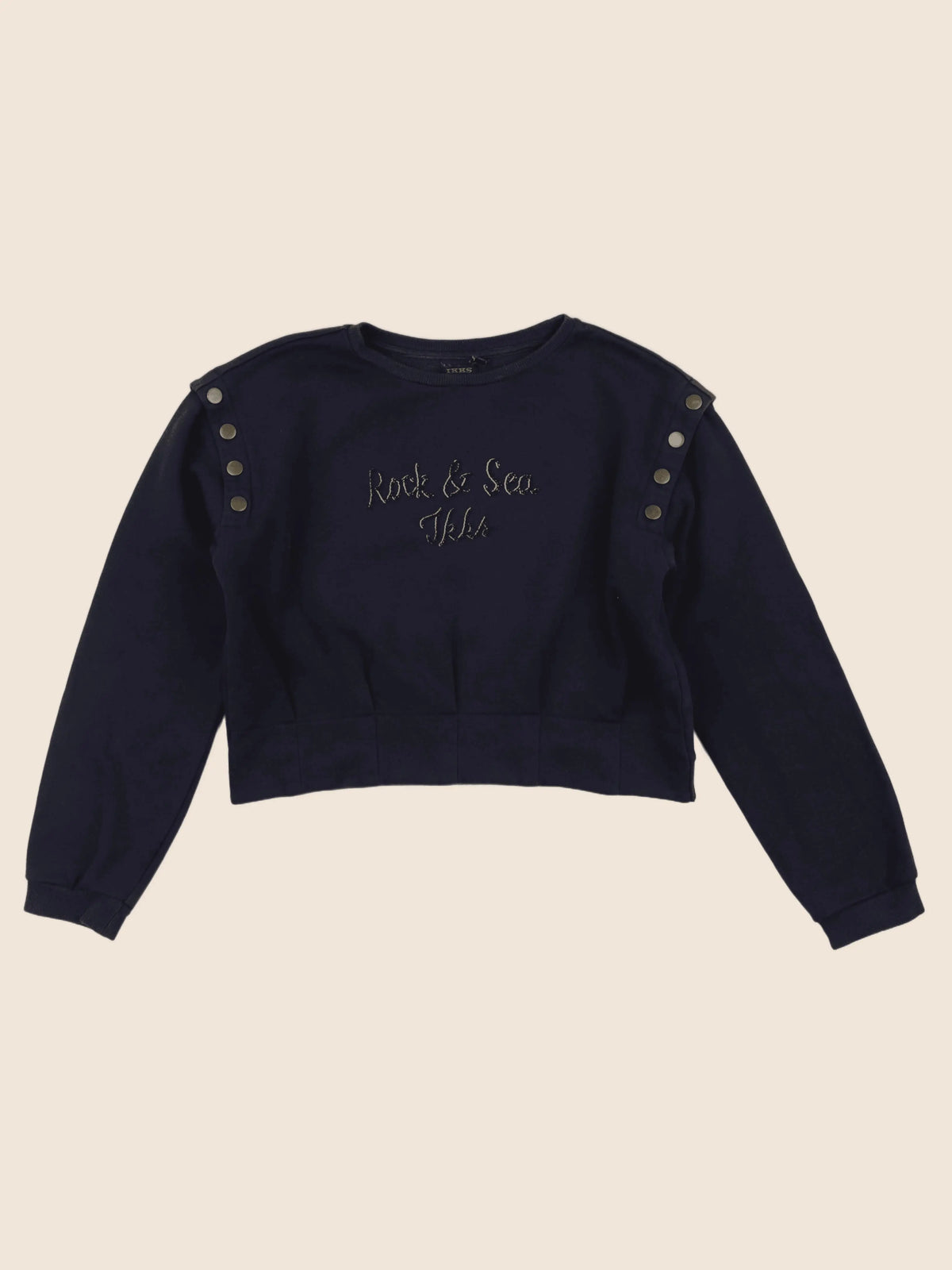 IKKS - sweat bleu - 12 ans