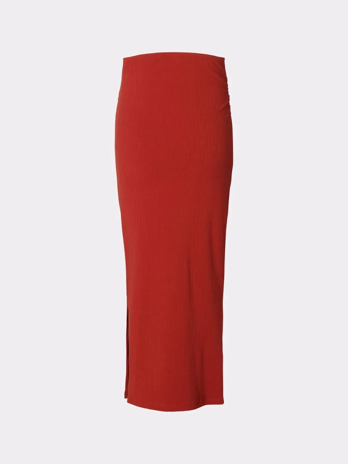 Jupe longue grossesse rouge