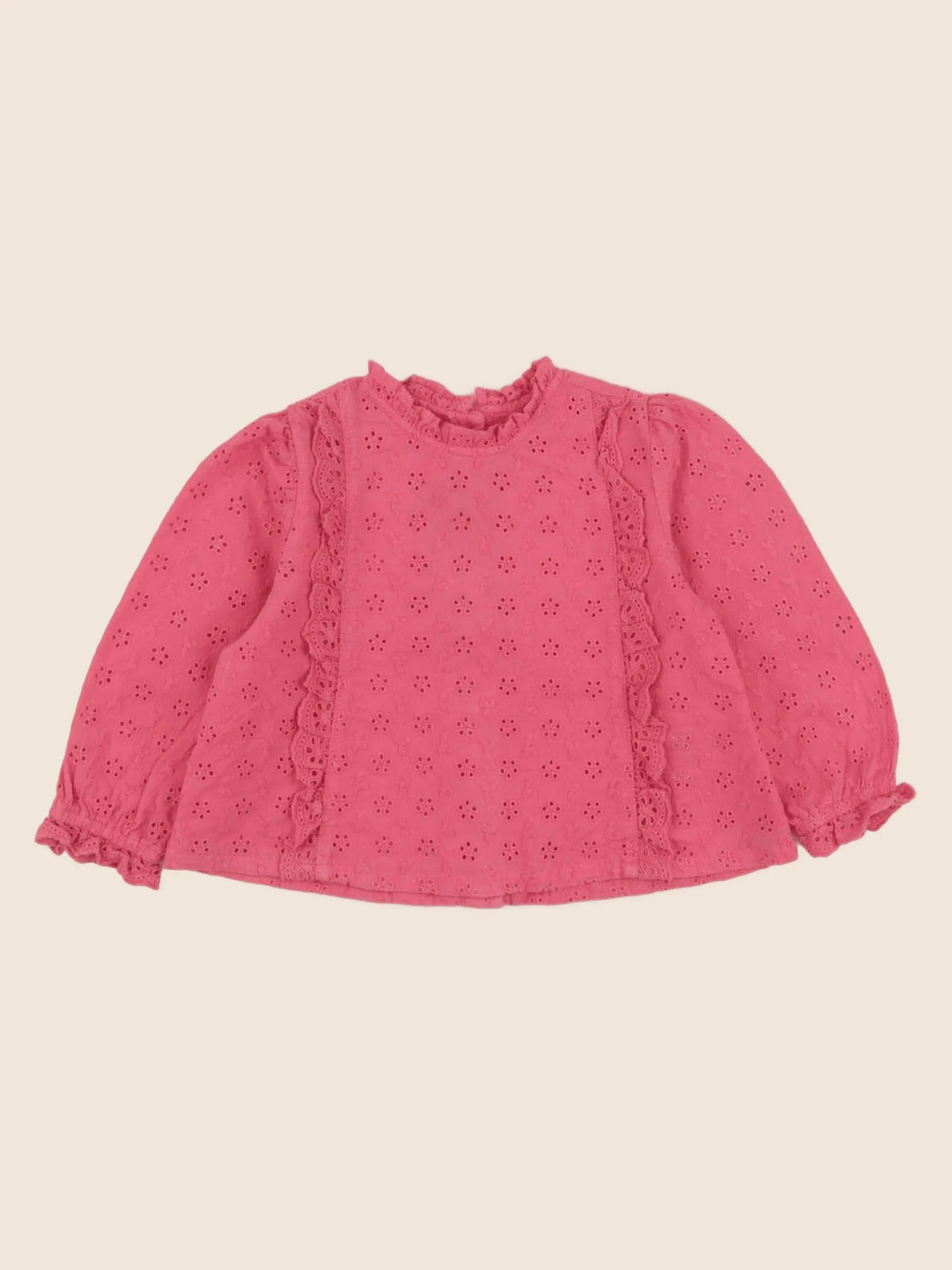 Vertbaudet - blouse rose - 24 mois