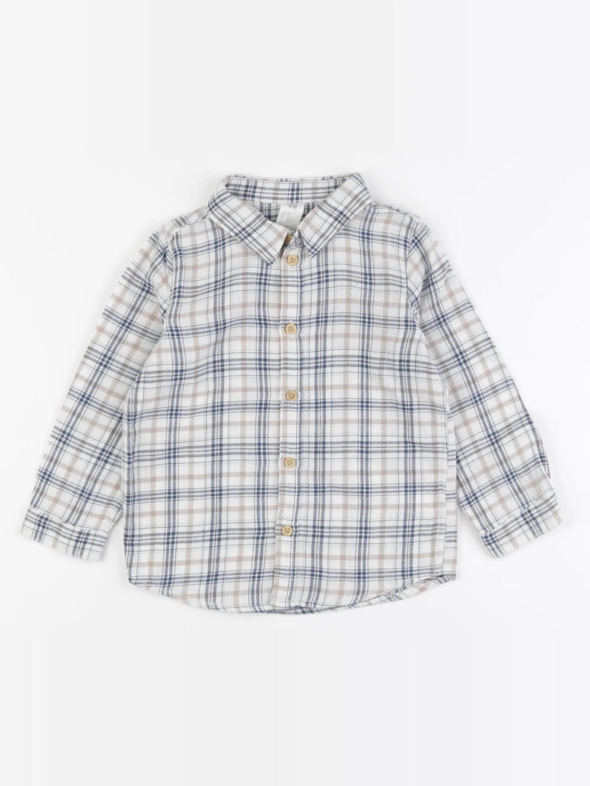 H&M - chemise marron - 2/3 ans