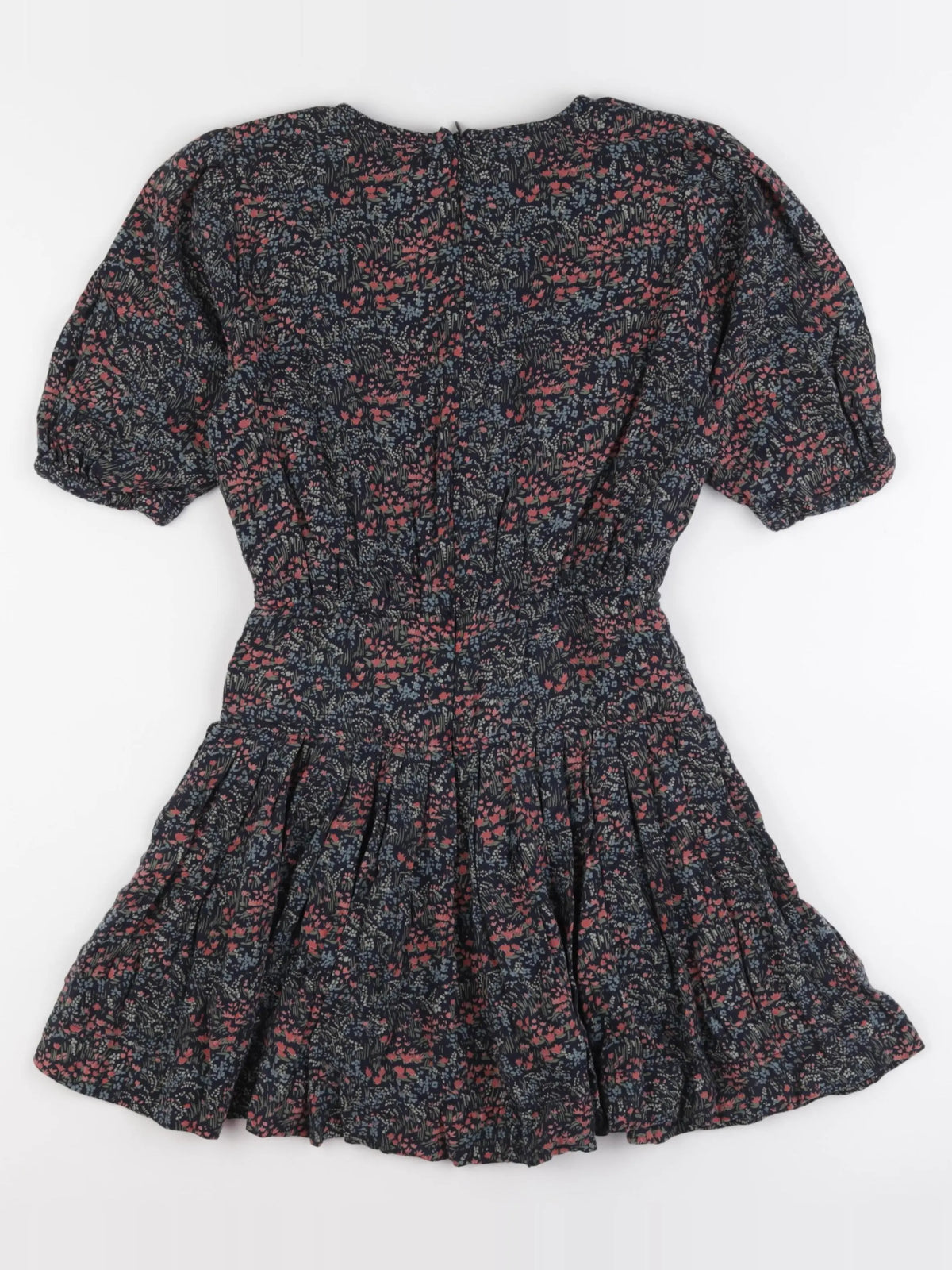 Bellerose - robe bleu, rose - 12 ans