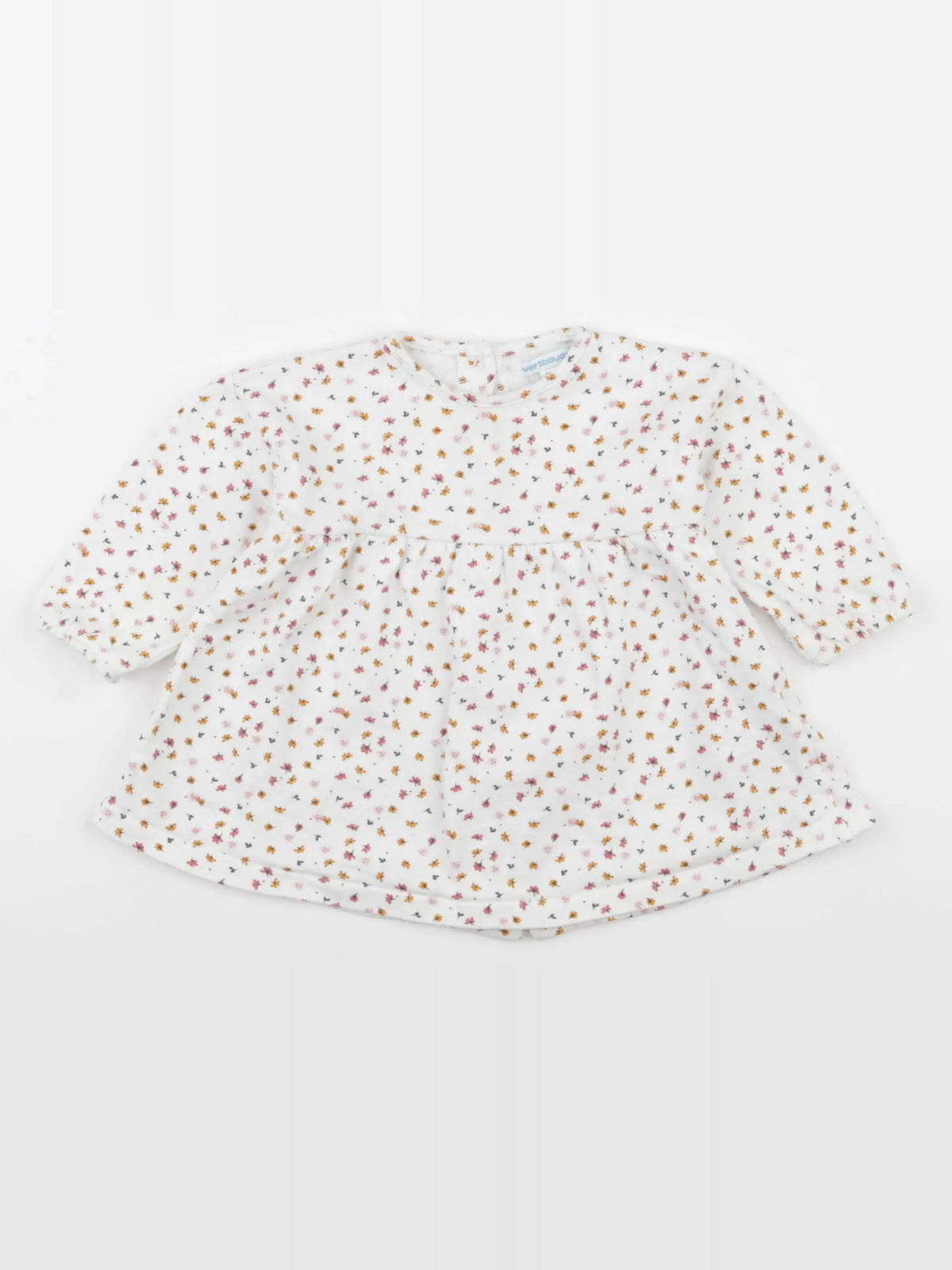 Vertbaudet - robe multicolore - 12 mois