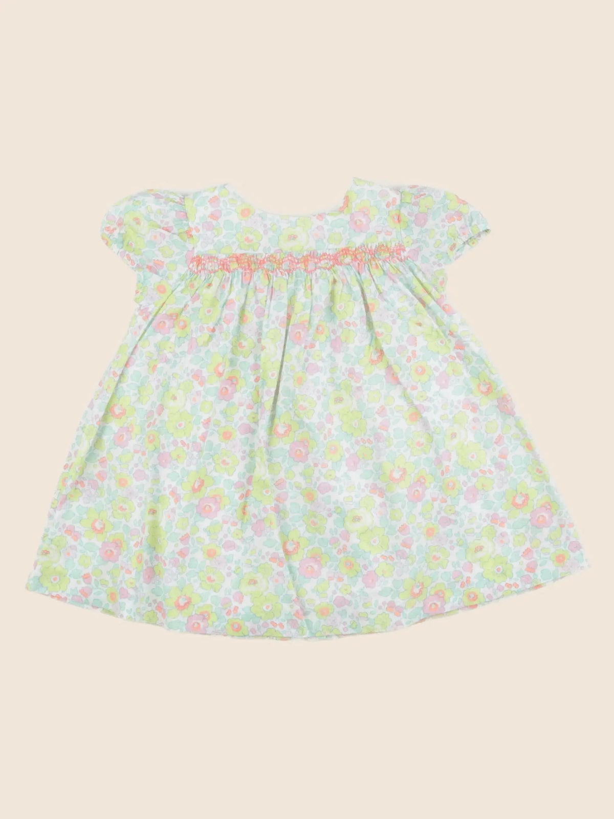 Jacadi - robe liberty multicolore - 12 mois