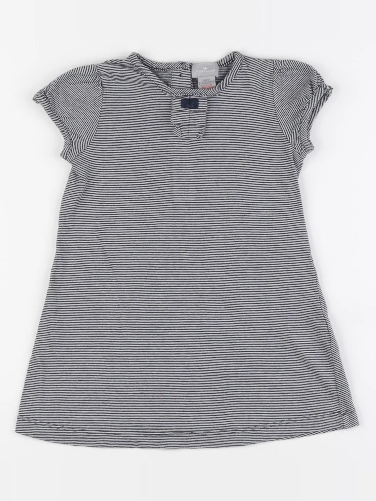 Cyrillus - robe bleu - 18 mois
