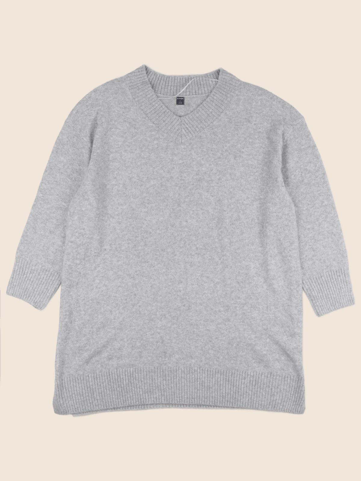 Kiabi - robe grossesse gris - l