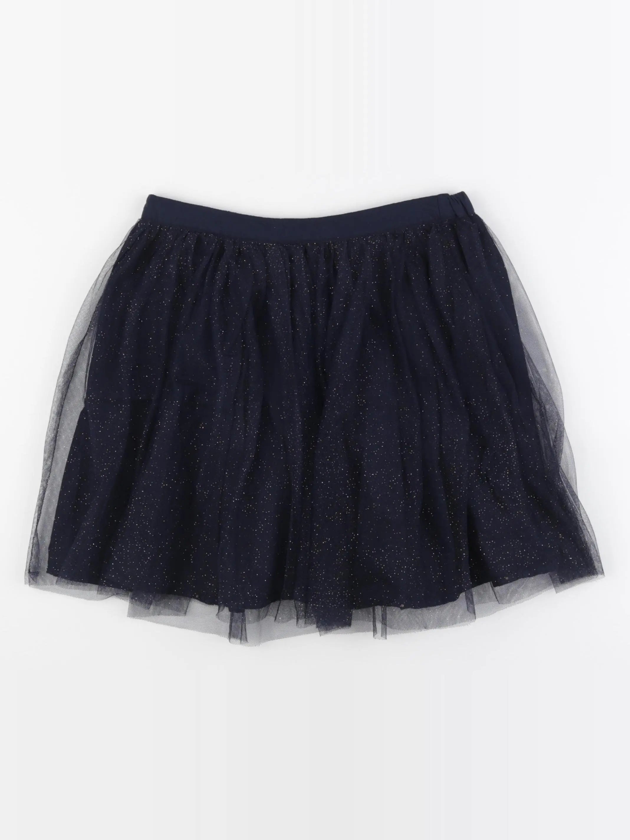 Vertbaudet - jupe bleu, or - 10 ans