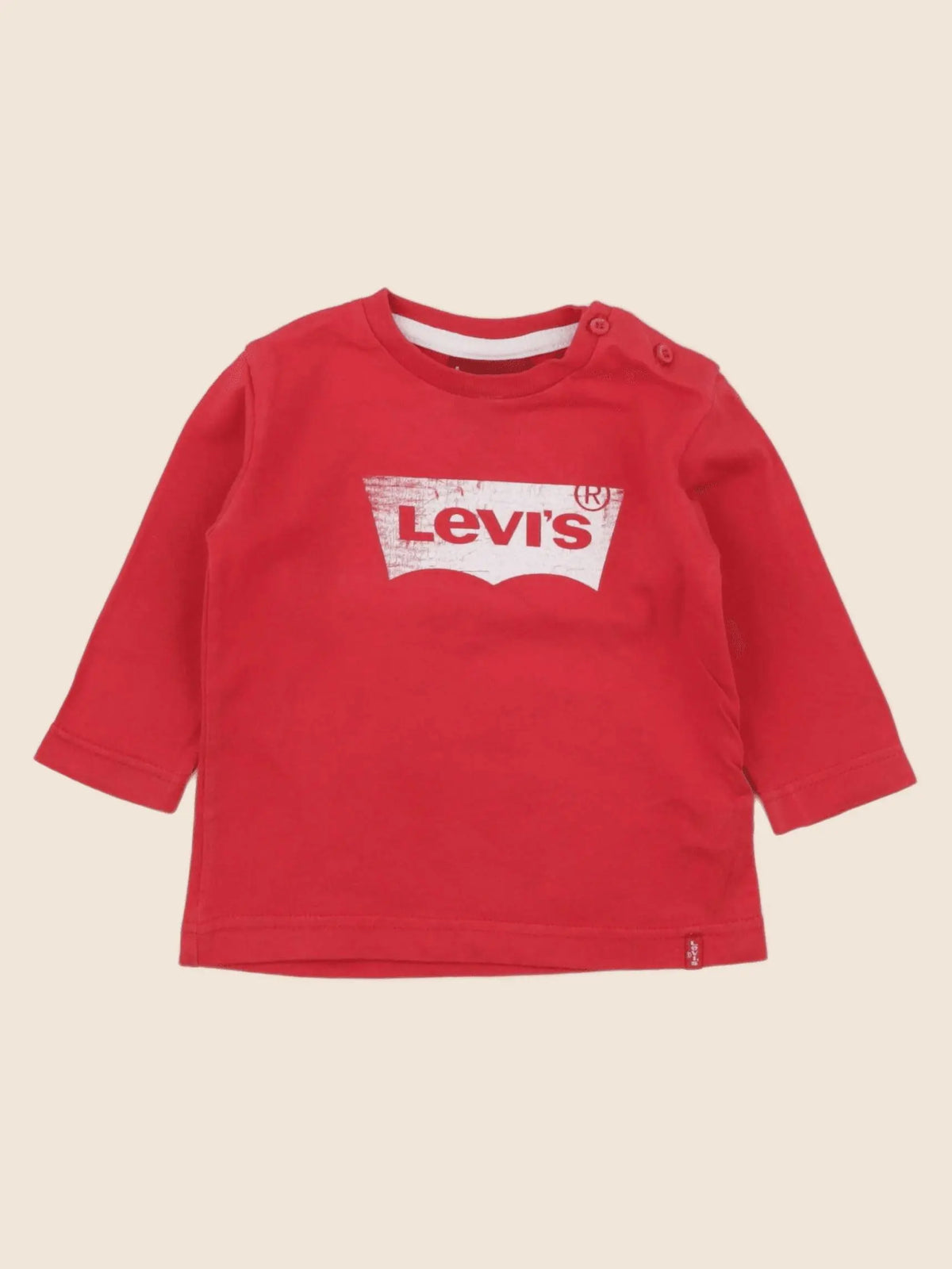 Levi's - tee-shirt rouge - 6 mois