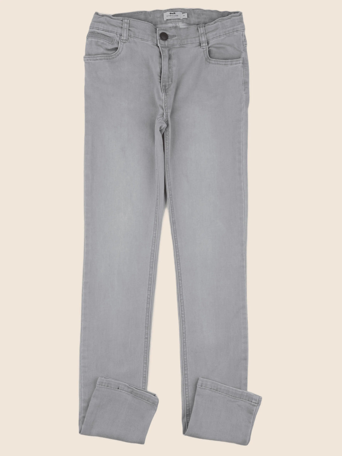 Cyrillus - jean gris - 14 ans